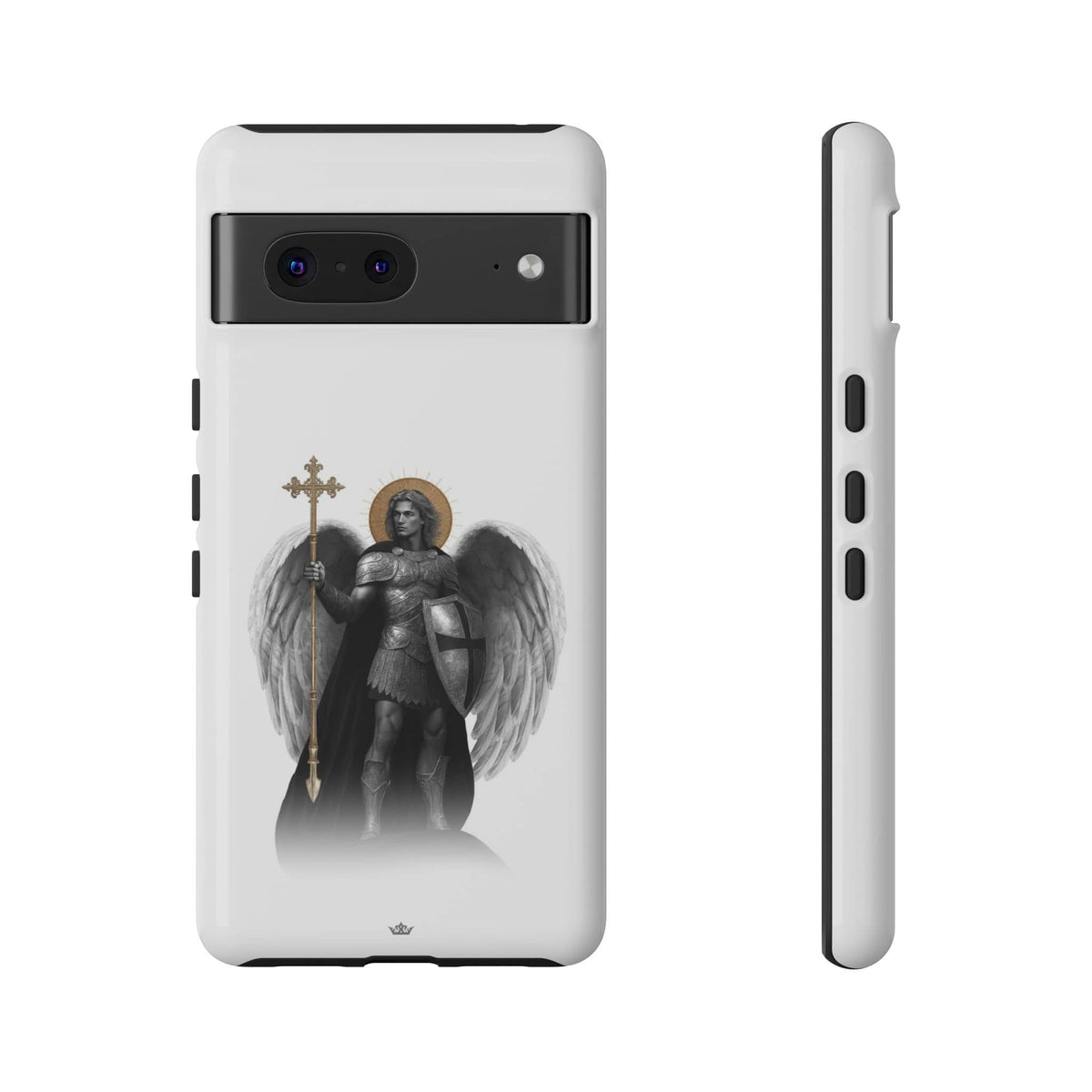 St. Michael the Archangel Victorious Hard Phone Case (Lumiere) Copyright VENXARA