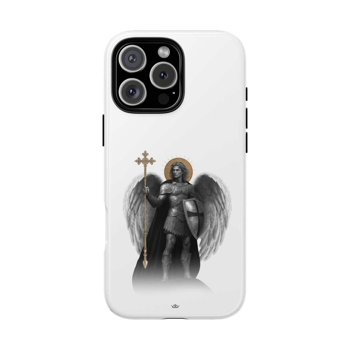 St. Michael the Archangel Victorious Hard Phone Case (Lumiere) Copyright VENXARA