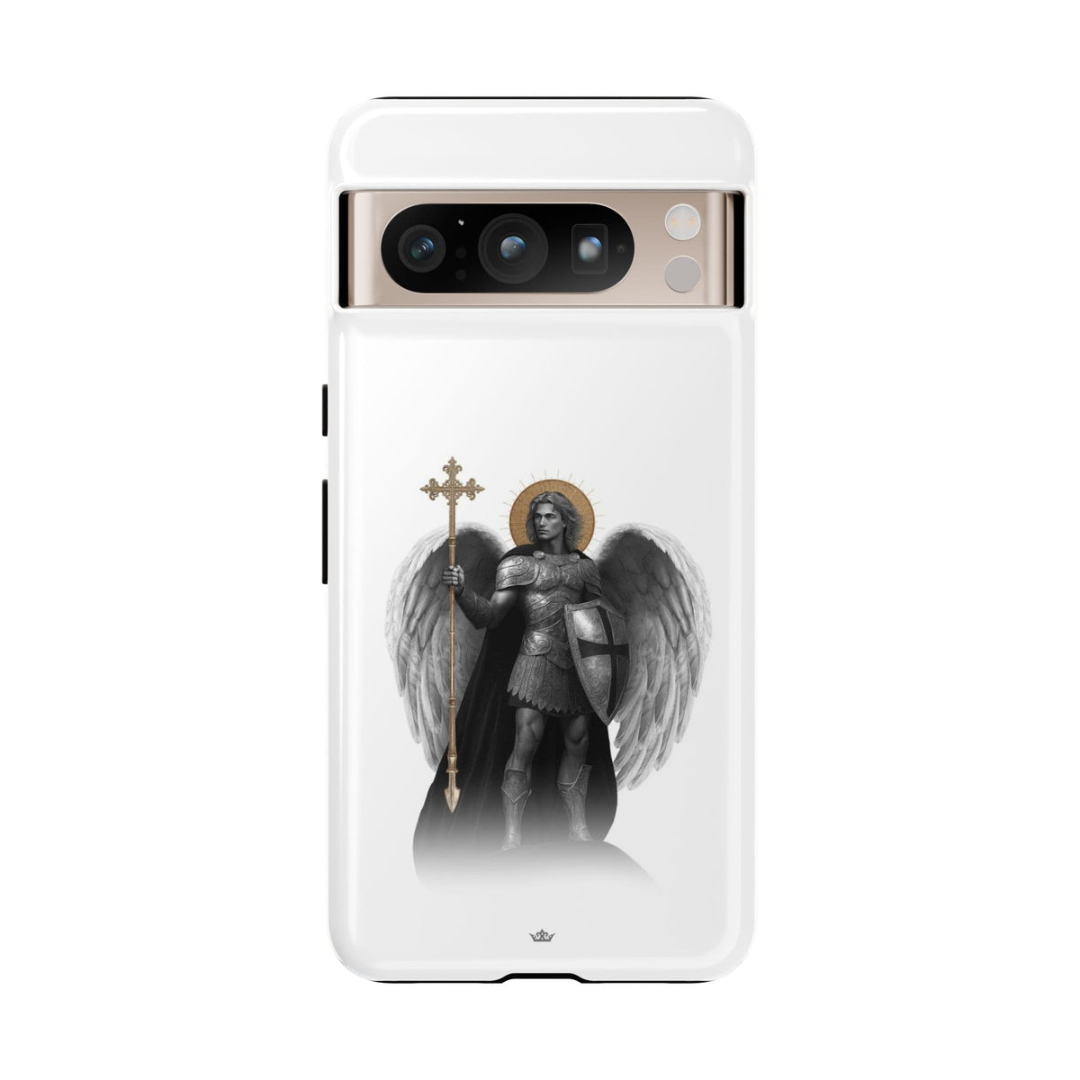 St. Michael the Archangel Victorious Hard Phone Case (Lumiere) Copyright VENXARA