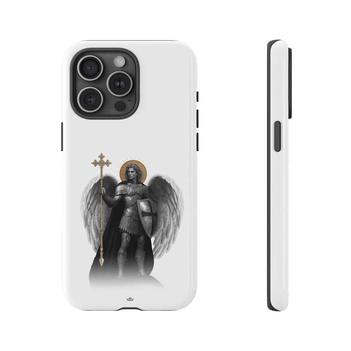 St. Michael the Archangel Victorious Hard Phone Case (Lumiere) Copyright VENXARA