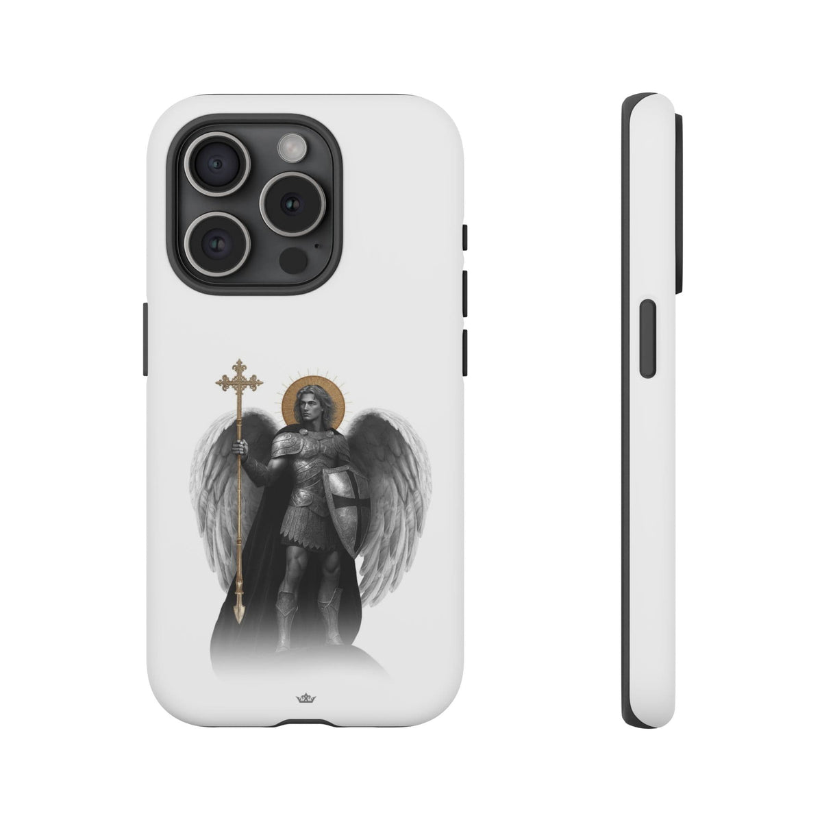 St. Michael the Archangel Victorious Hard Phone Case (Lumiere) Copyright VENXARA