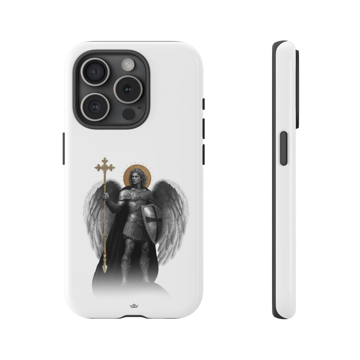 St. Michael the Archangel Victorious Hard Phone Case (Lumiere) Copyright VENXARA