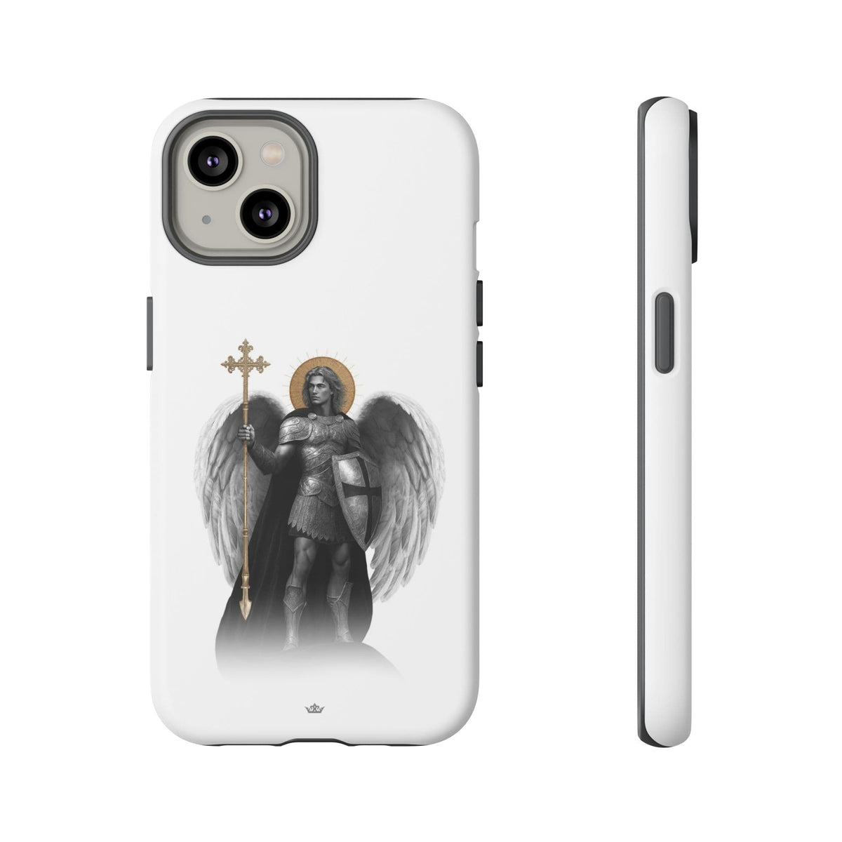 St. Michael the Archangel Victorious Hard Phone Case (Lumiere) Copyright VENXARA