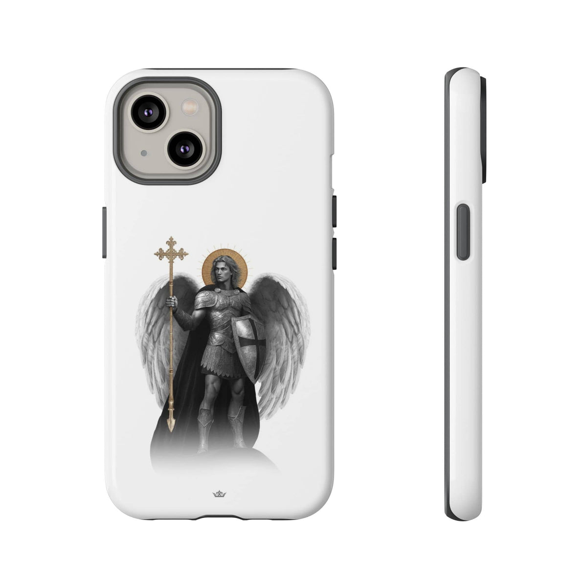 St. Michael the Archangel Victorious Hard Phone Case (Lumiere) Copyright VENXARA