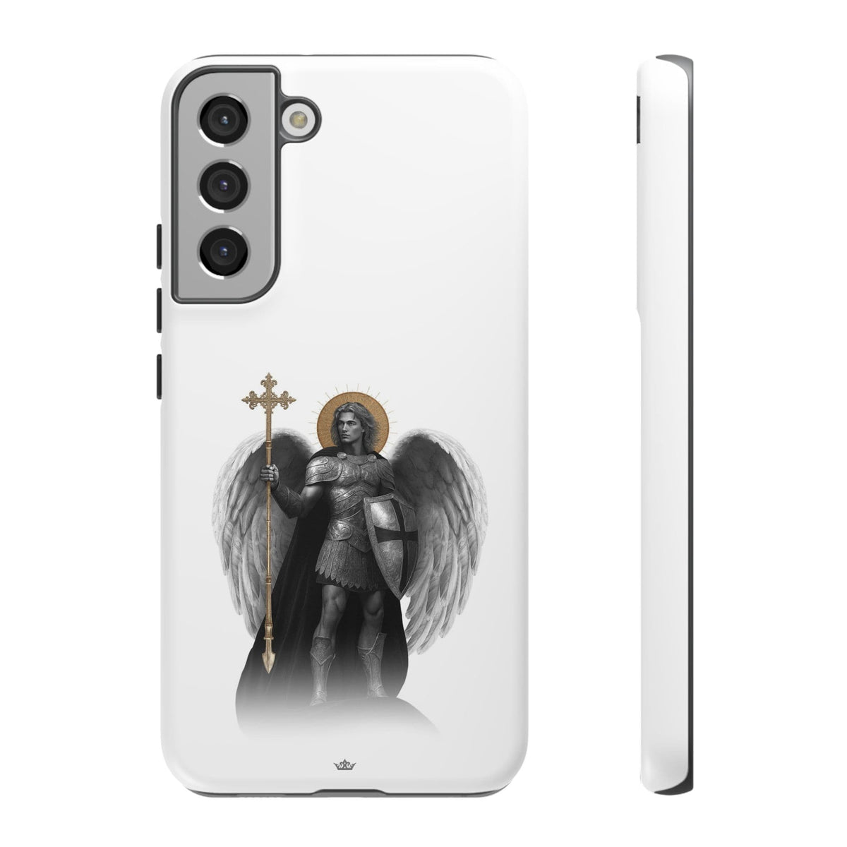 St. Michael the Archangel Victorious Hard Phone Case (Lumiere) Copyright VENXARA