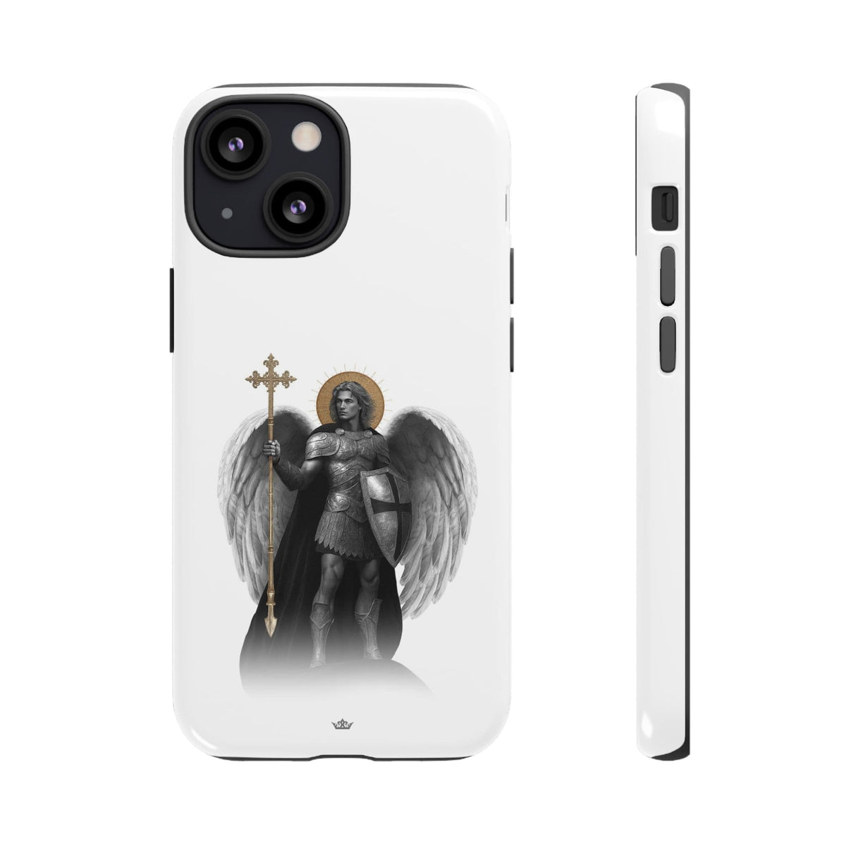 St. Michael the Archangel Victorious Hard Phone Case (Lumiere) Copyright VENXARA