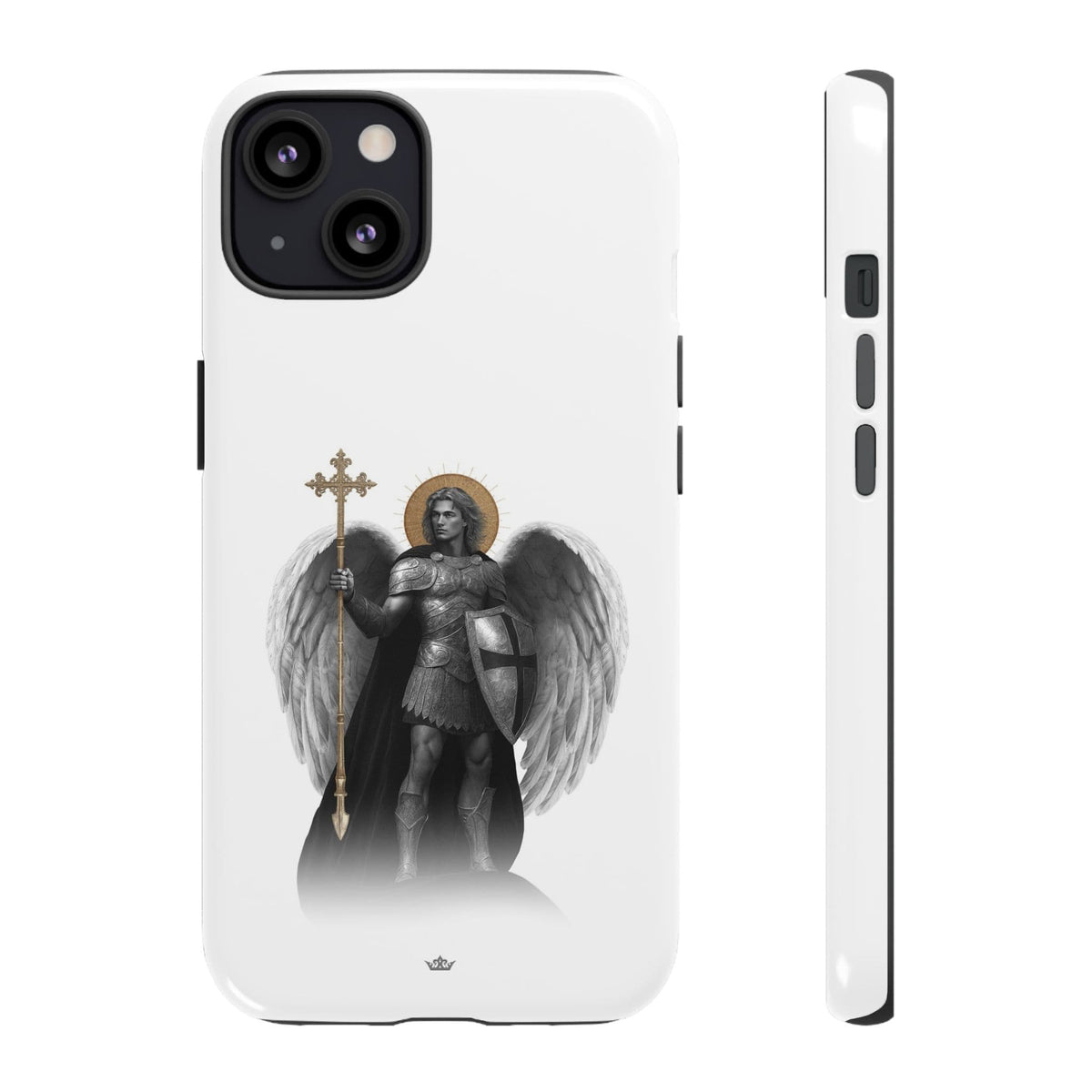 St. Michael the Archangel Victorious Hard Phone Case (Lumiere) Copyright VENXARA