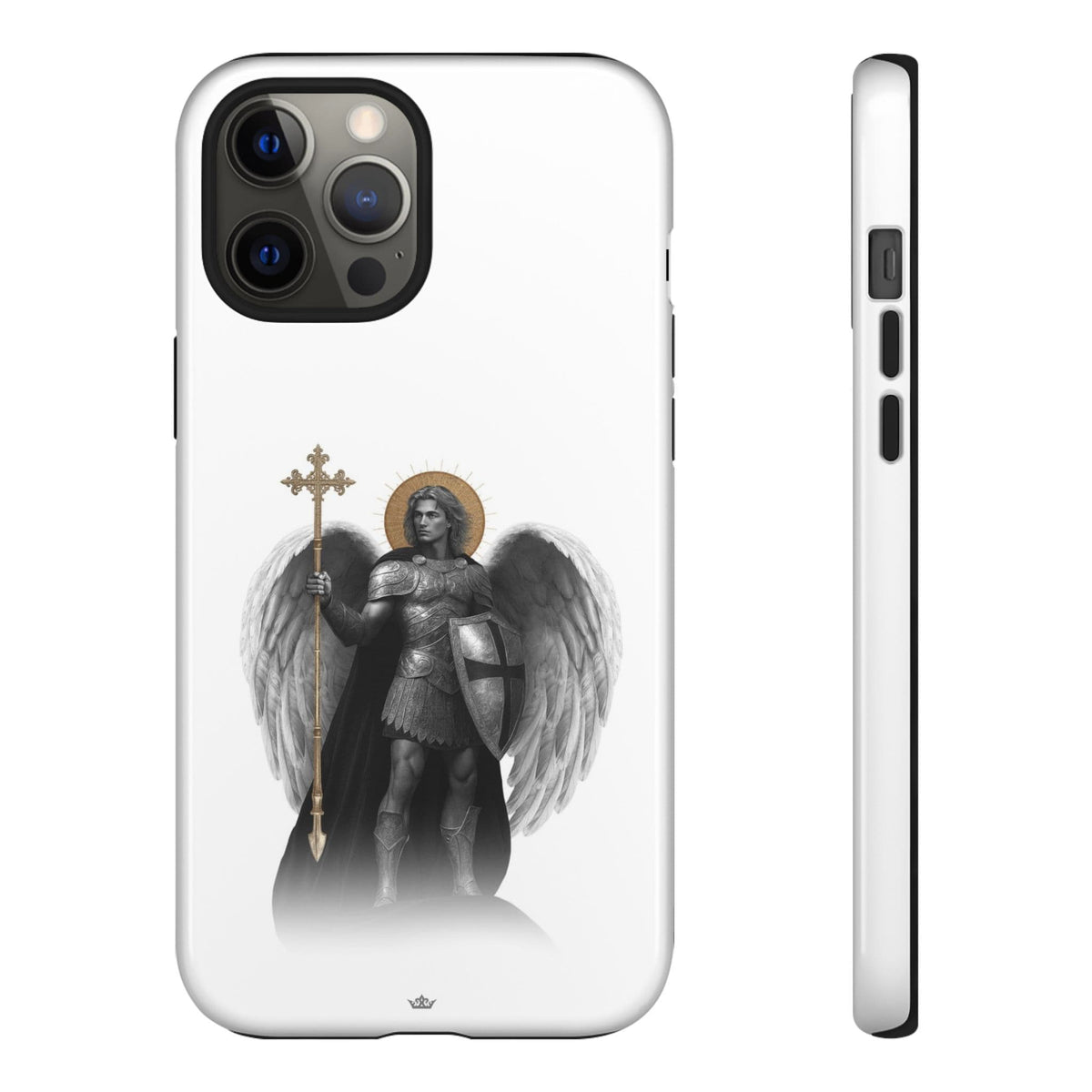 St. Michael the Archangel Victorious Hard Phone Case (Lumiere) Copyright VENXARA