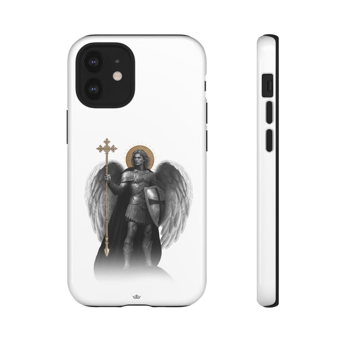 St. Michael the Archangel Victorious Hard Phone Case (Lumiere) Copyright VENXARA