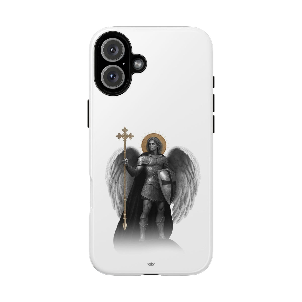 St. Michael the Archangel Victorious Hard Phone Case (Lumiere) Copyright VENXARA