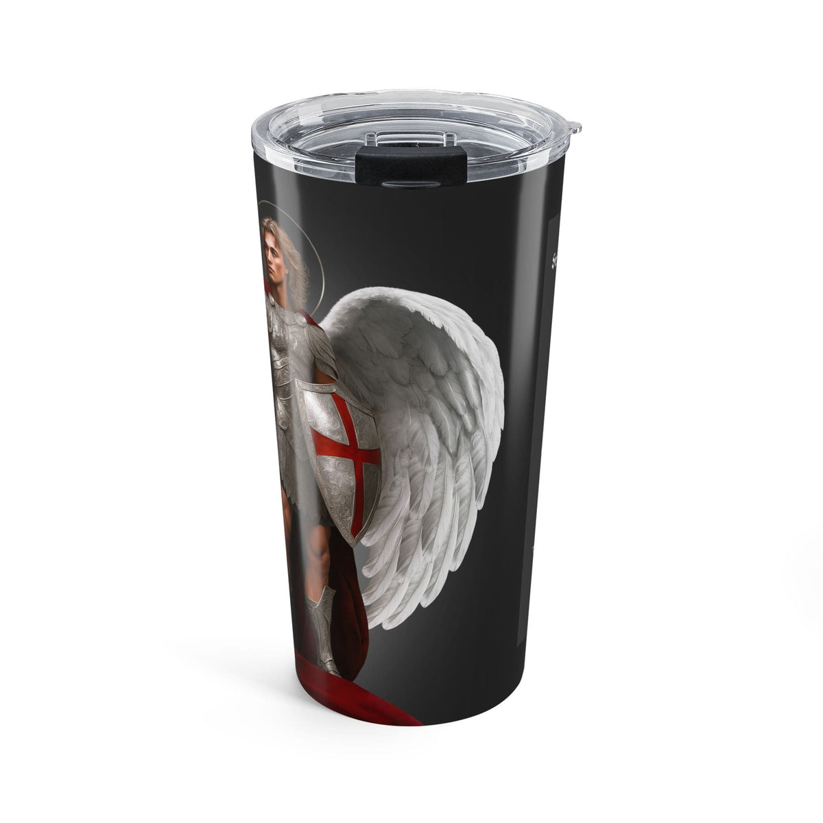 St. Michael the Archangel Victorious Tumbler (Ash 20 oz) Copyright VENXARA