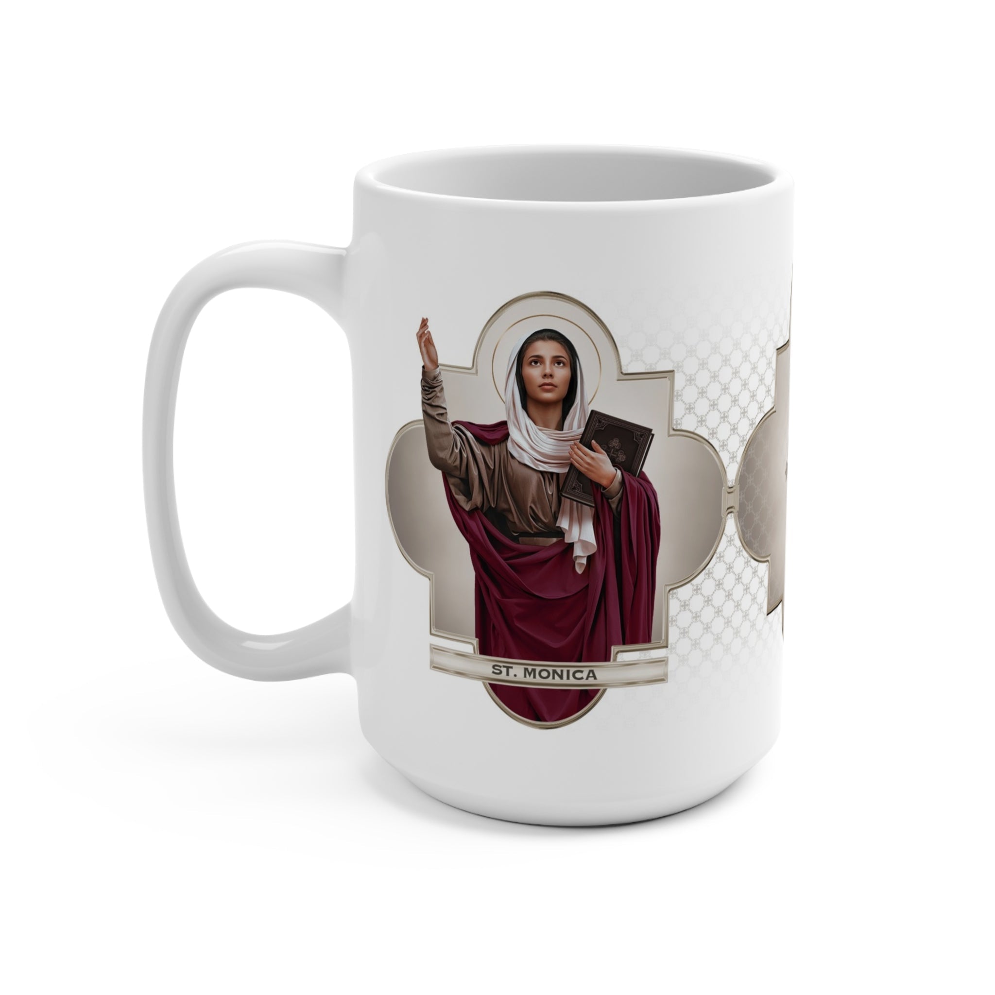 St. Monica Ceramic Mug - VENXARA®