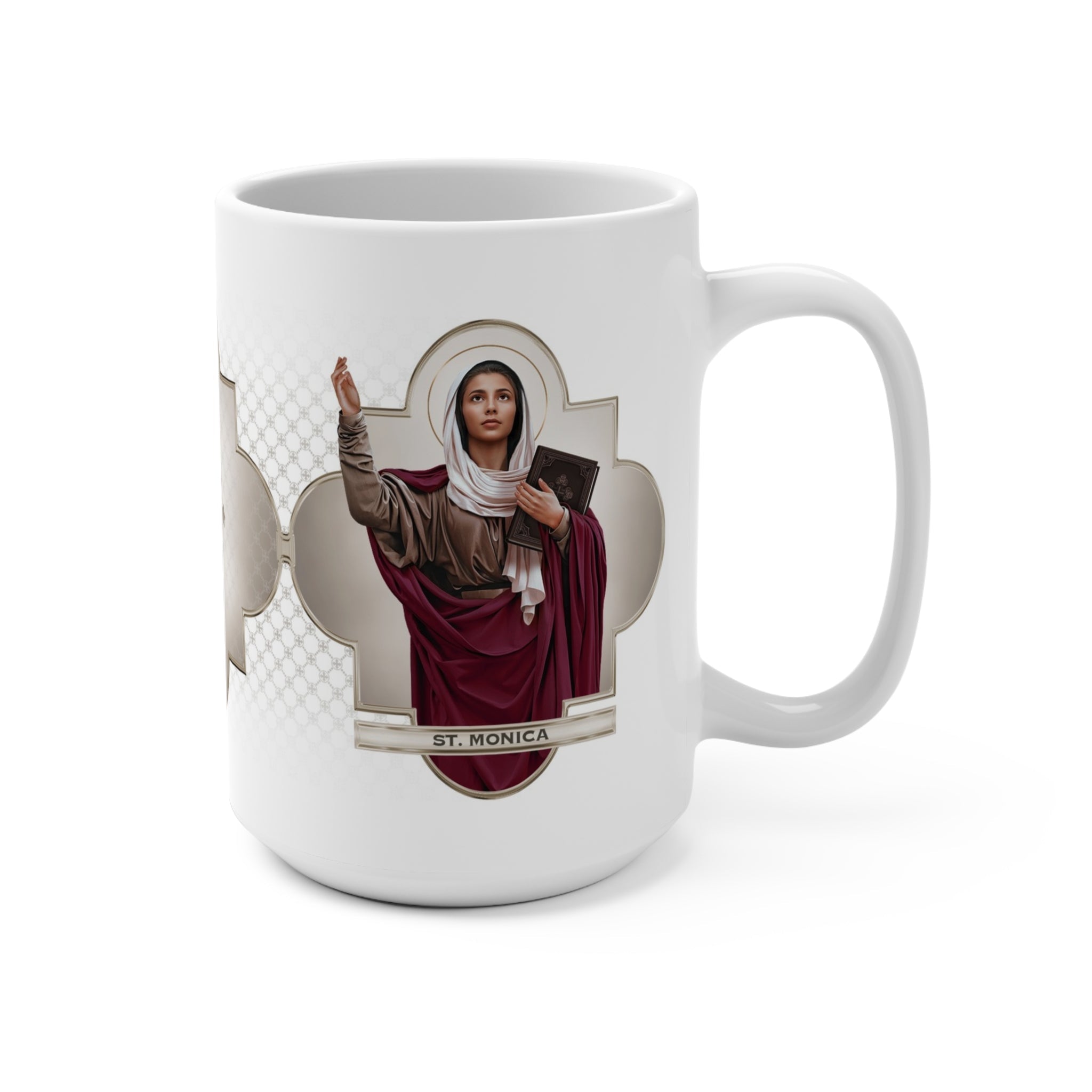 St. Monica Ceramic Mug - VENXARA®