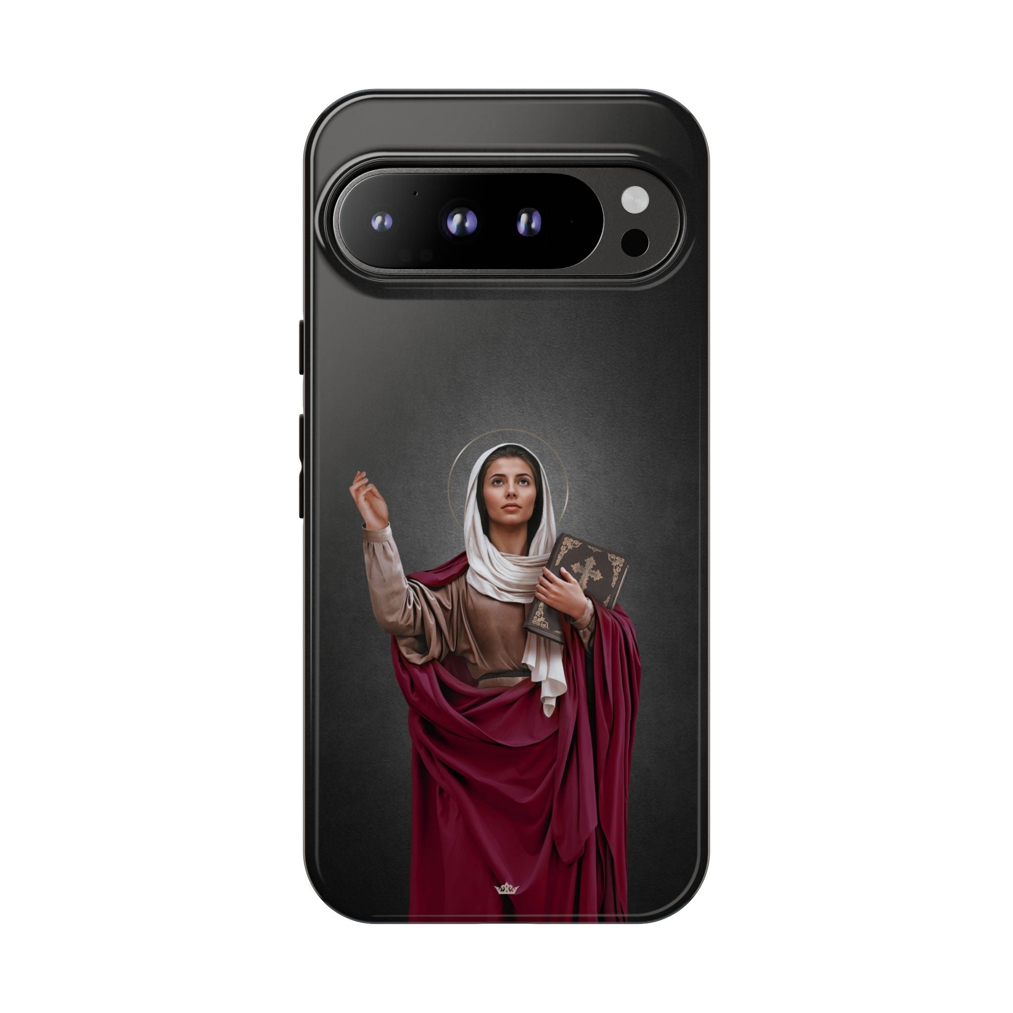 St. Monica Hard Phone Case (Dark) - VENXARA®