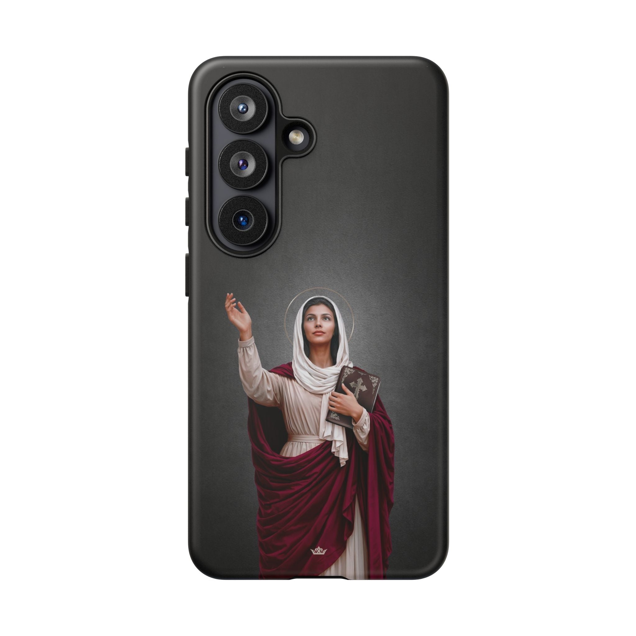 St. Monica Hard Phone Case (Dark) - Venxara