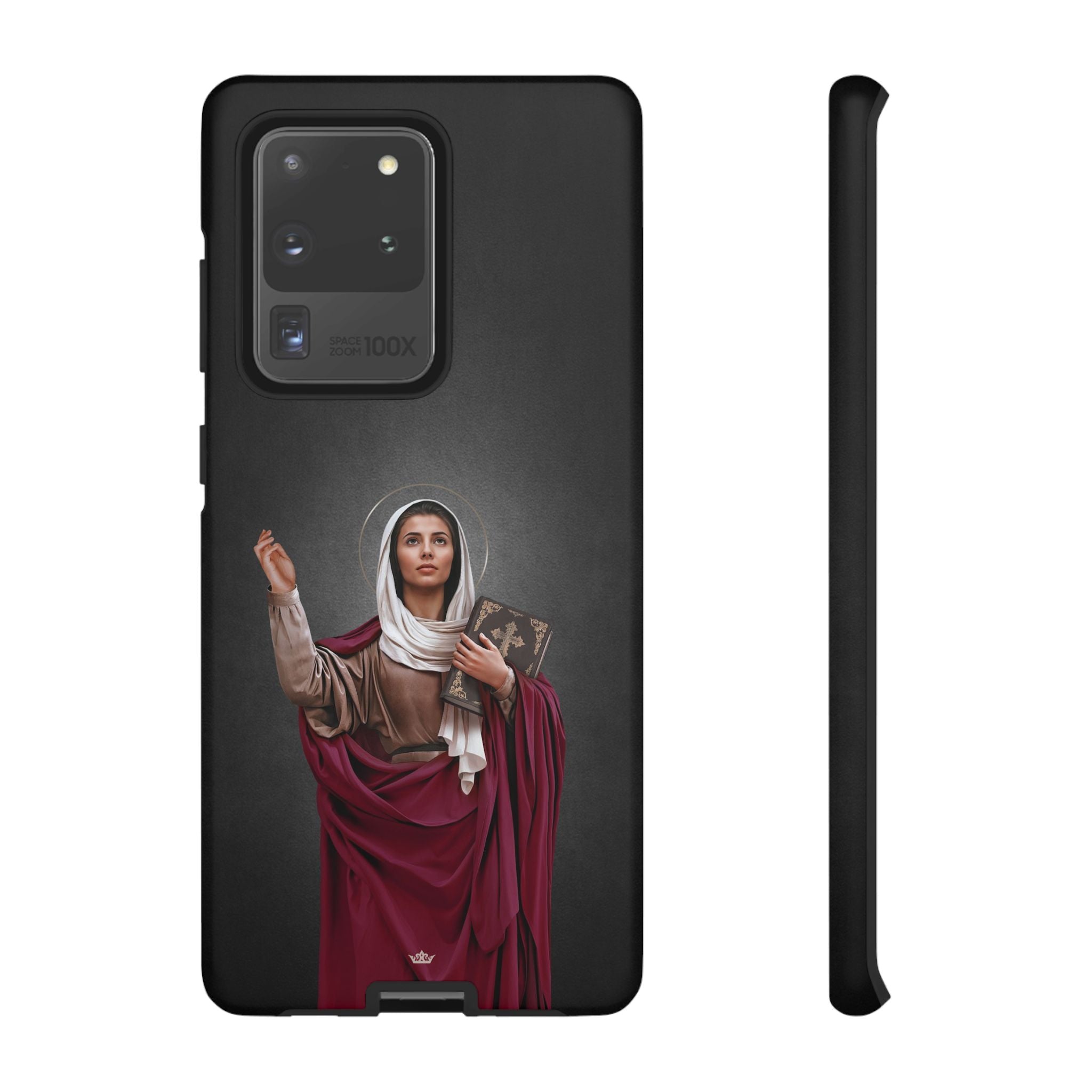 St. Monica Hard Phone Case (Dark) - VENXARA®