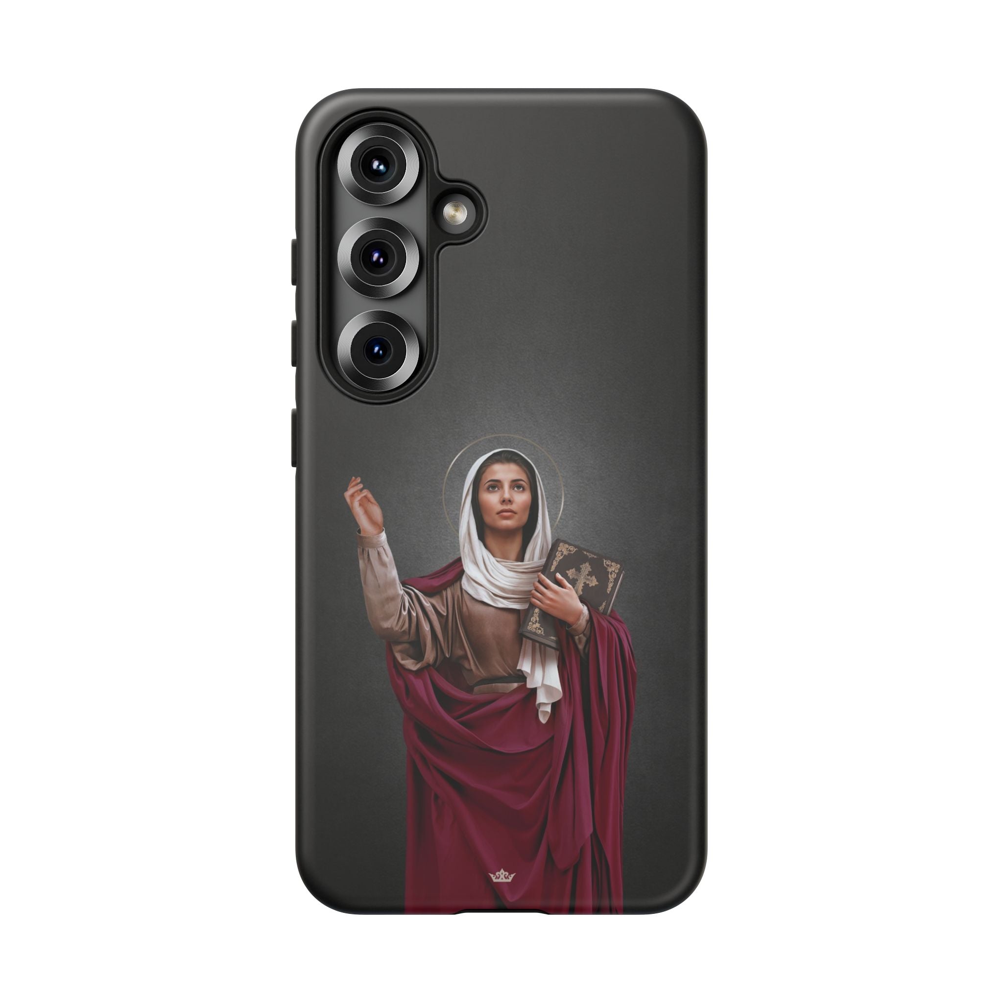 St. Monica Hard Phone Case (Dark) - VENXARA®