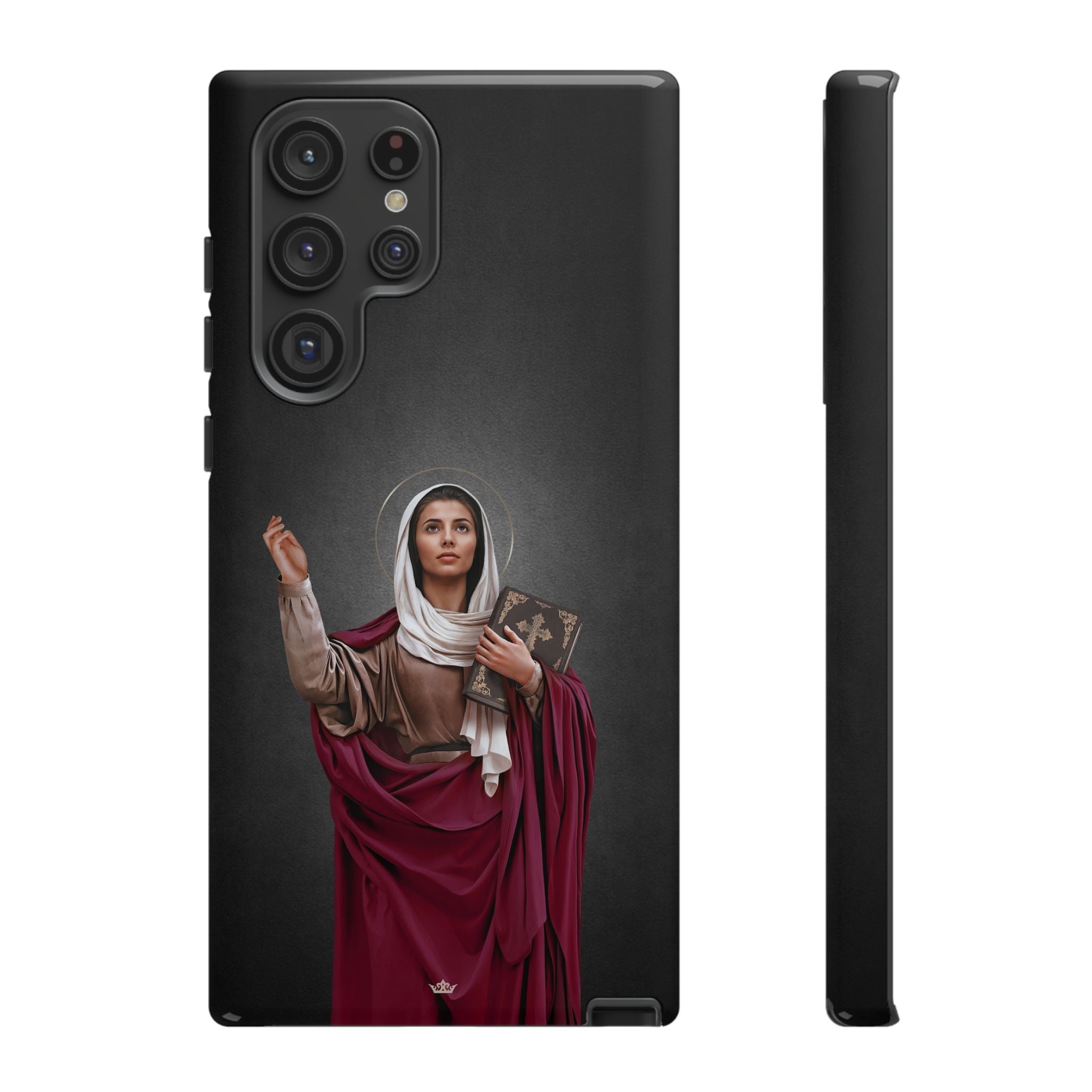 St. Monica Hard Phone Case (Dark) - VENXARA®
