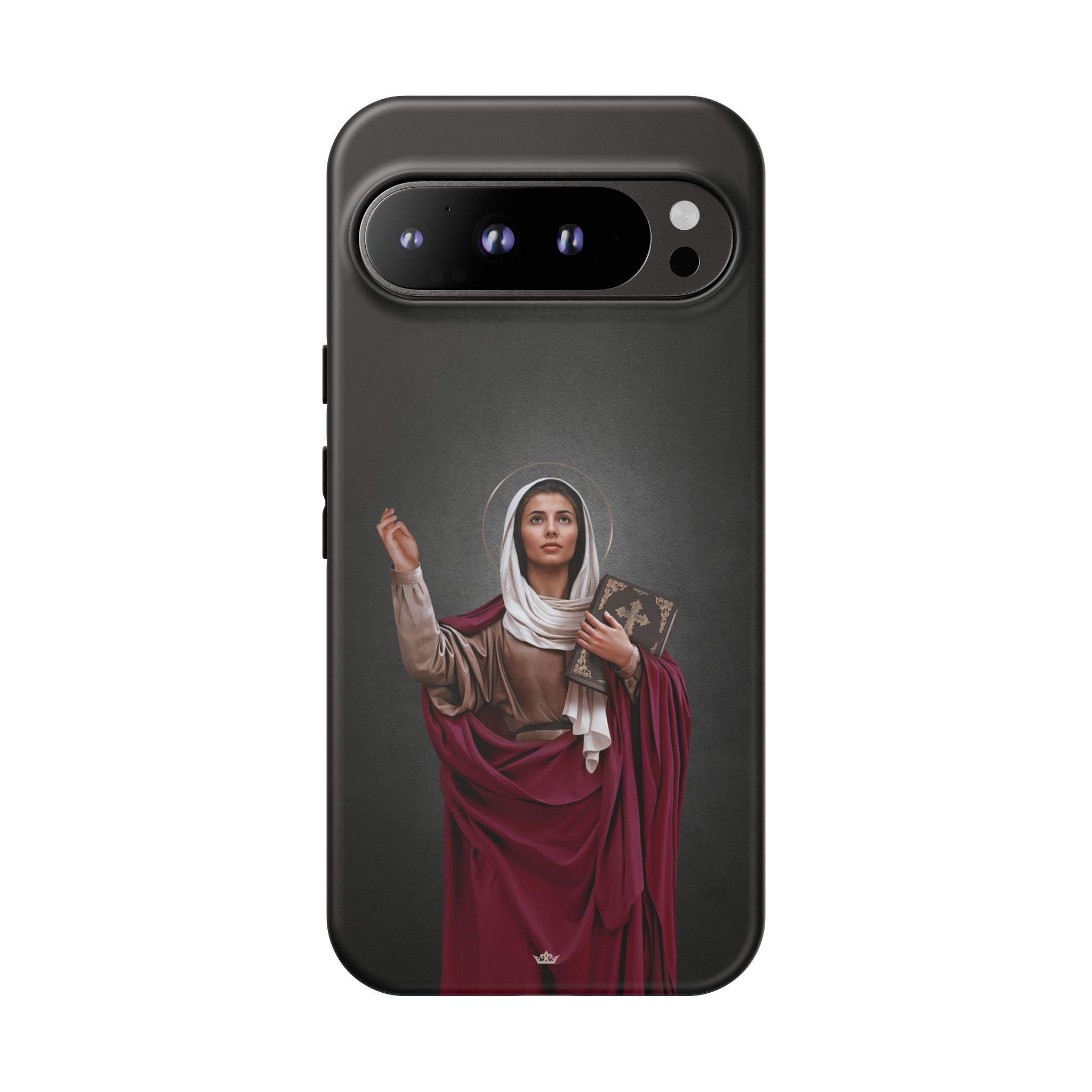 St. Monica Hard Phone Case (Dark) - VENXARA®
