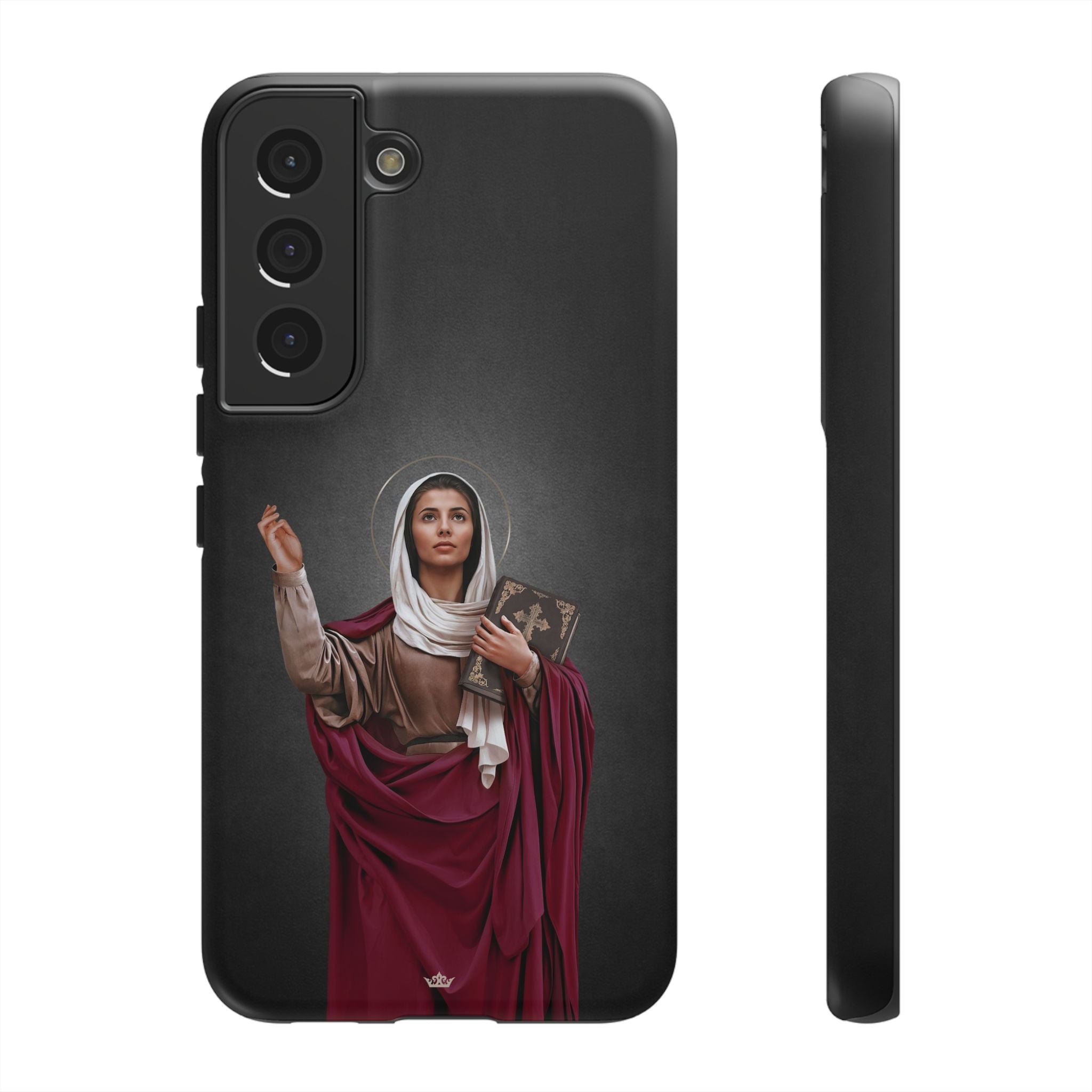 St. Monica Hard Phone Case (Dark) - VENXARA®