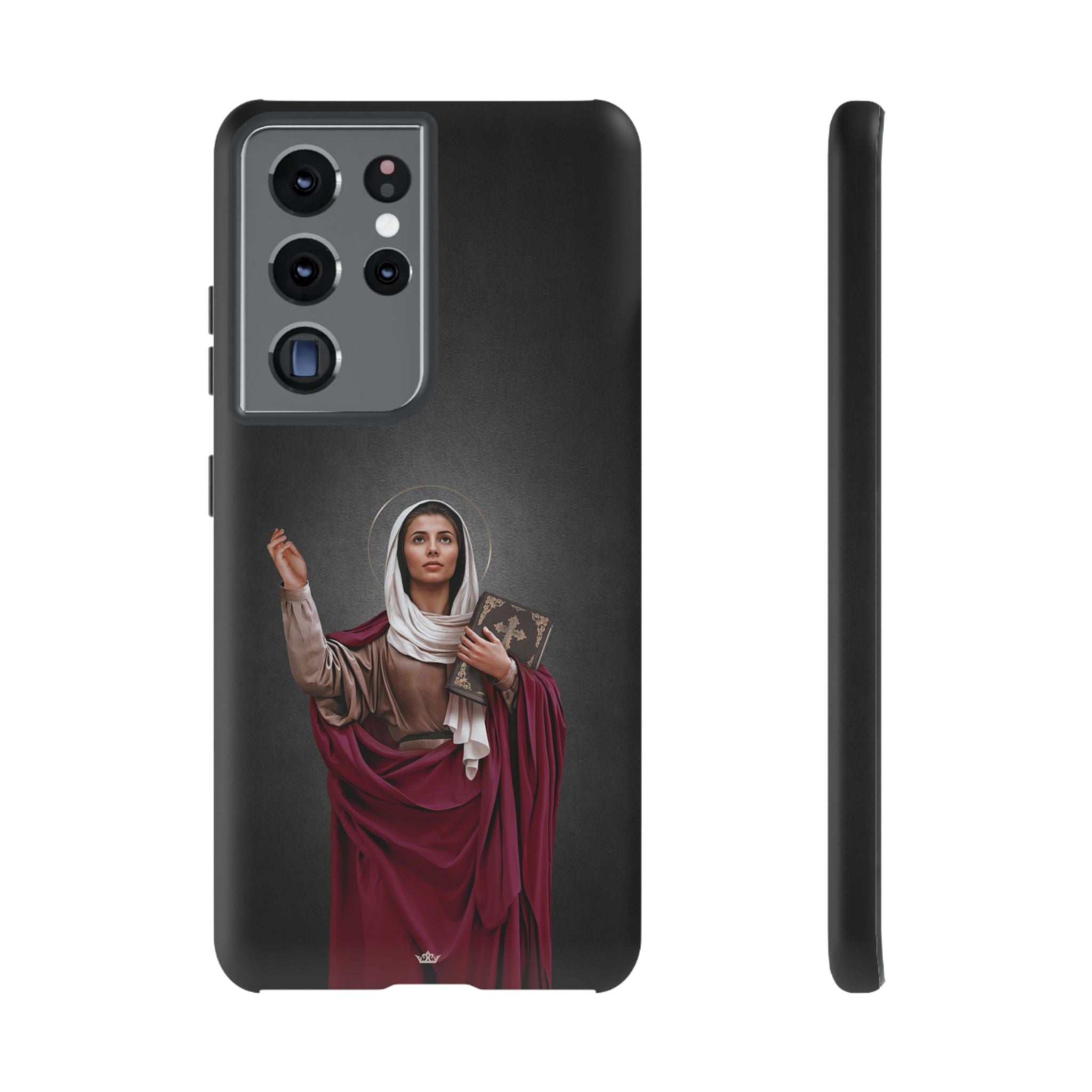 St. Monica Hard Phone Case (Dark) - VENXARA®