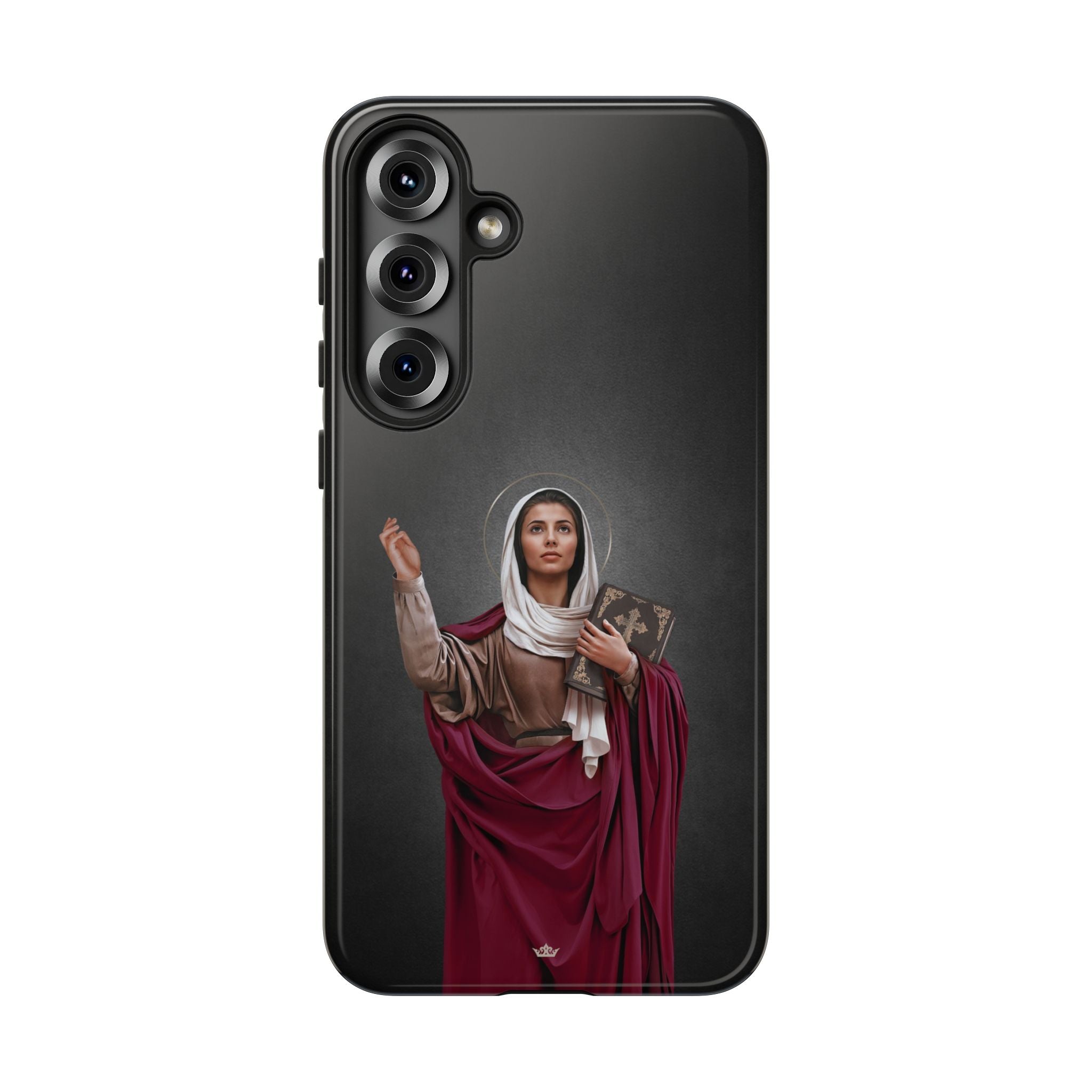St. Monica Hard Phone Case (Dark) - VENXARA®