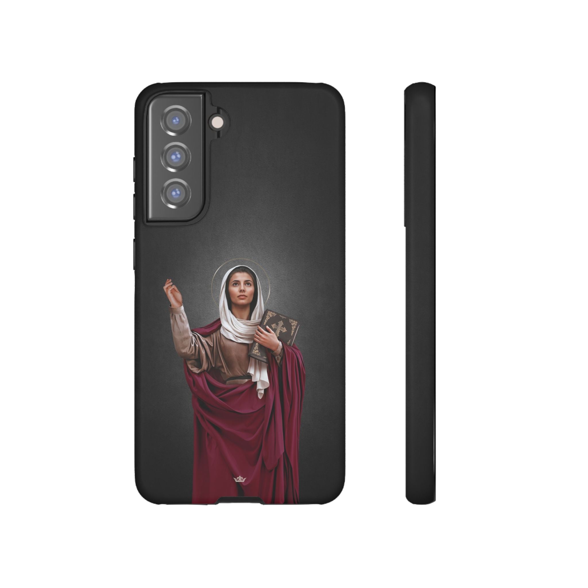 St. Monica Hard Phone Case (Dark) - VENXARA®