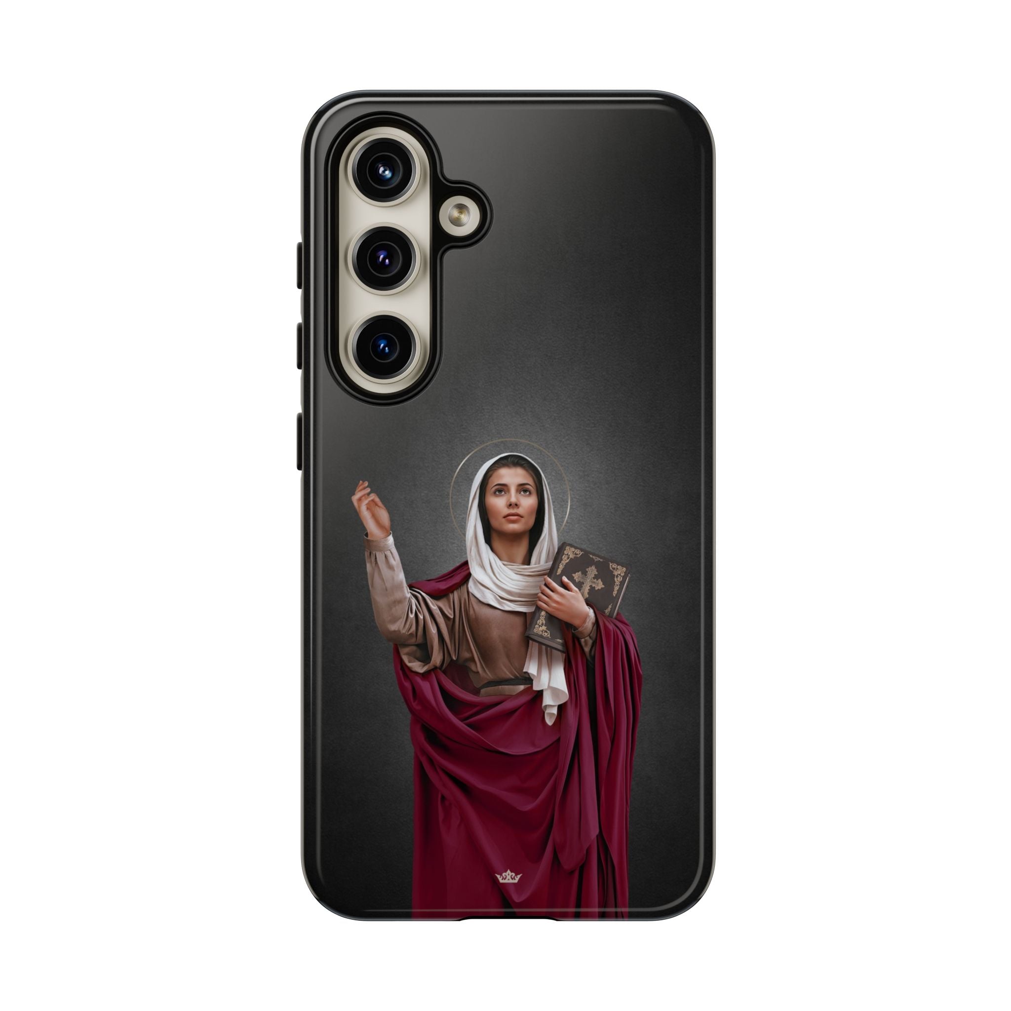 St. Monica Hard Phone Case (Dark) - VENXARA®