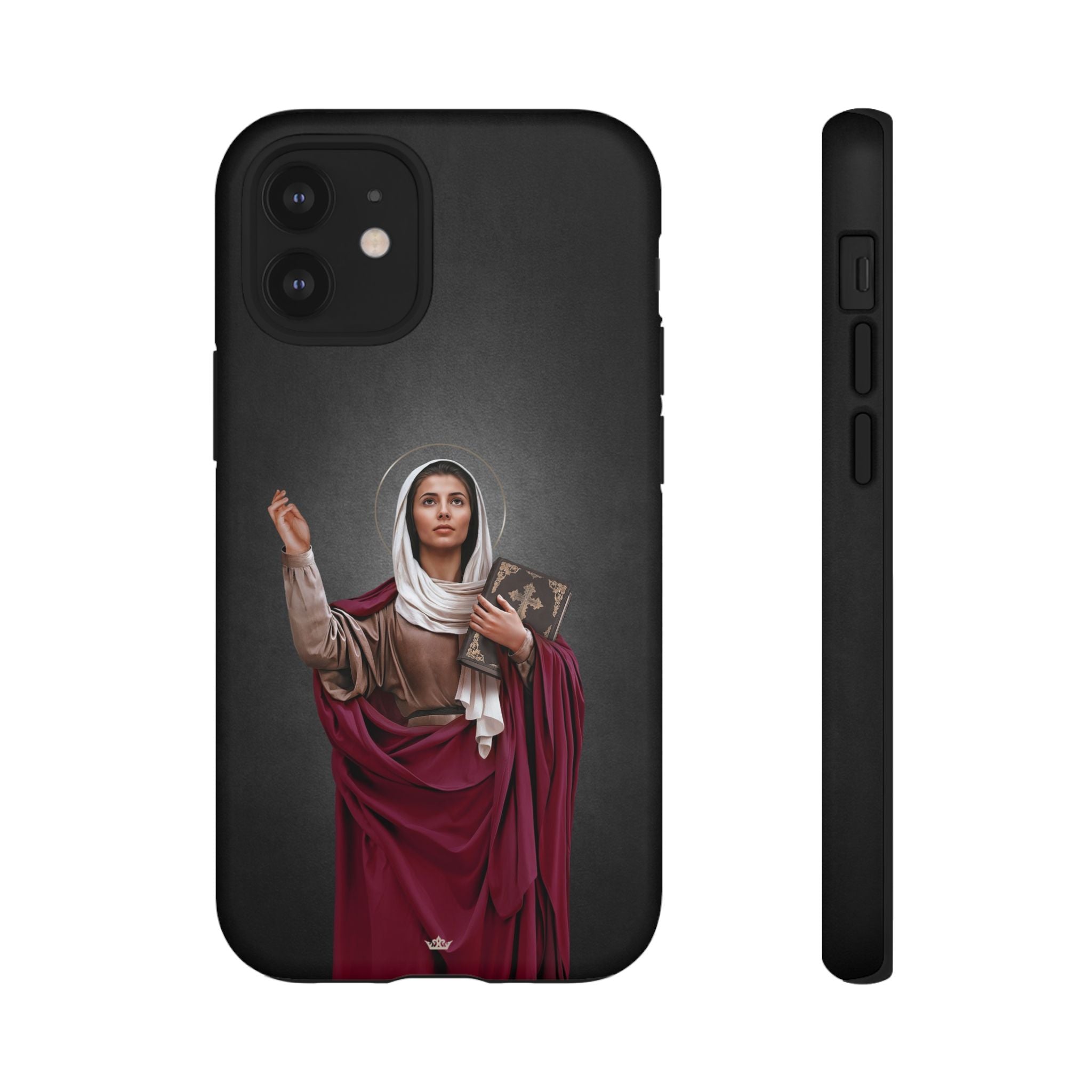 St. Monica Hard Phone Case (Dark) - VENXARA®