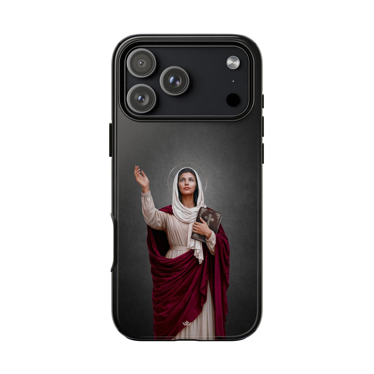 St. Monica Hard Phone Case (Dark) Copyright VENXARA