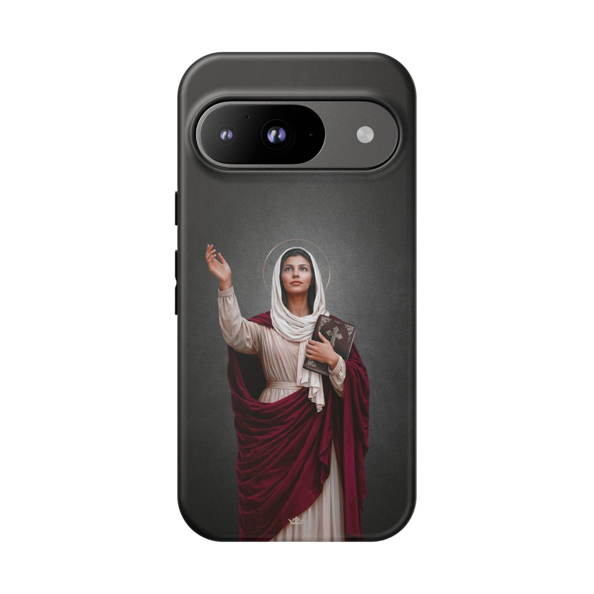 St. Monica Hard Phone Case (Dark) Copyright VENXARA