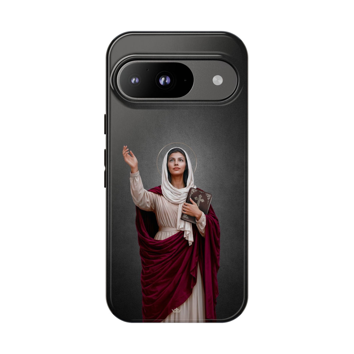 St. Monica Hard Phone Case (Dark) Copyright VENXARA