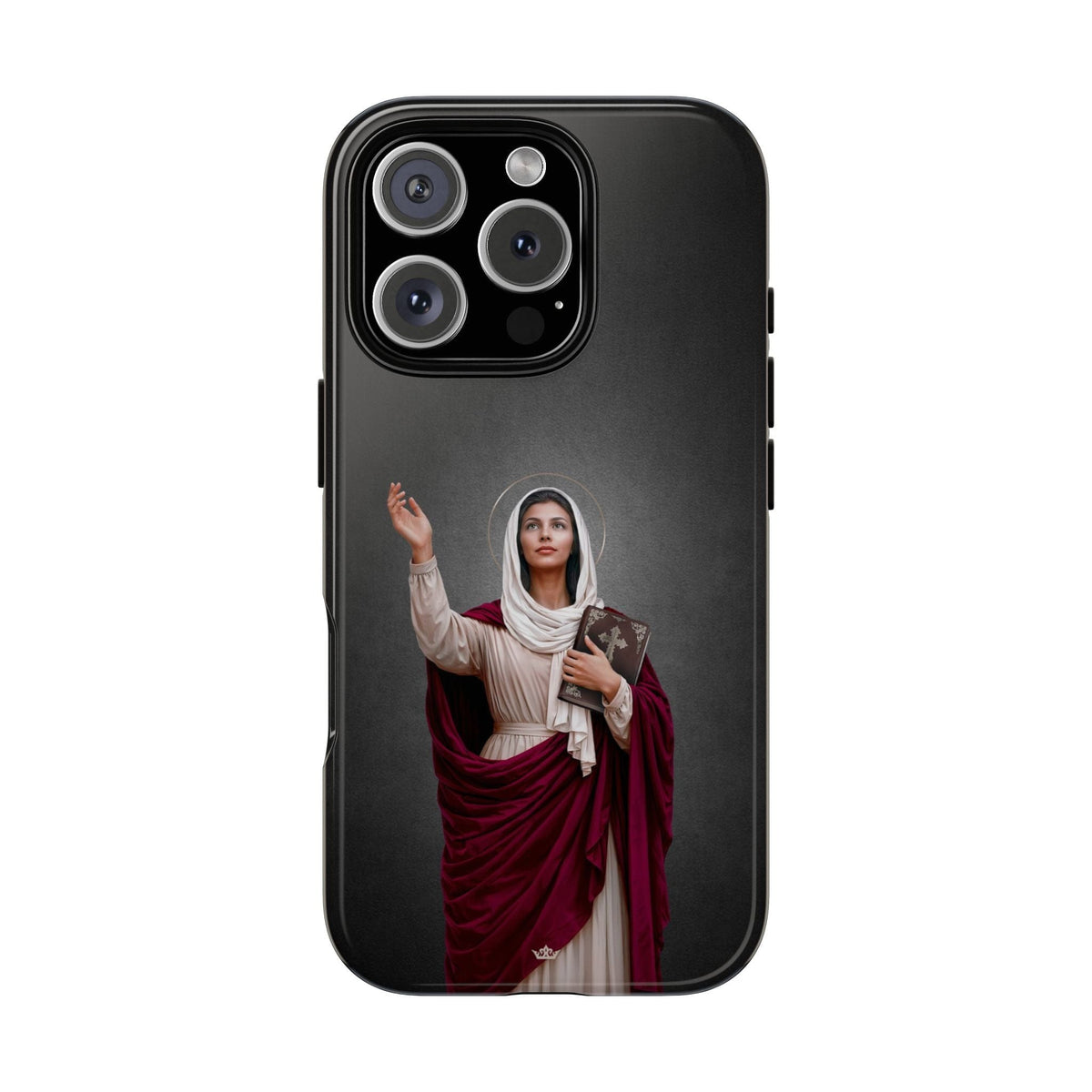 St. Monica Hard Phone Case (Dark) Copyright VENXARA