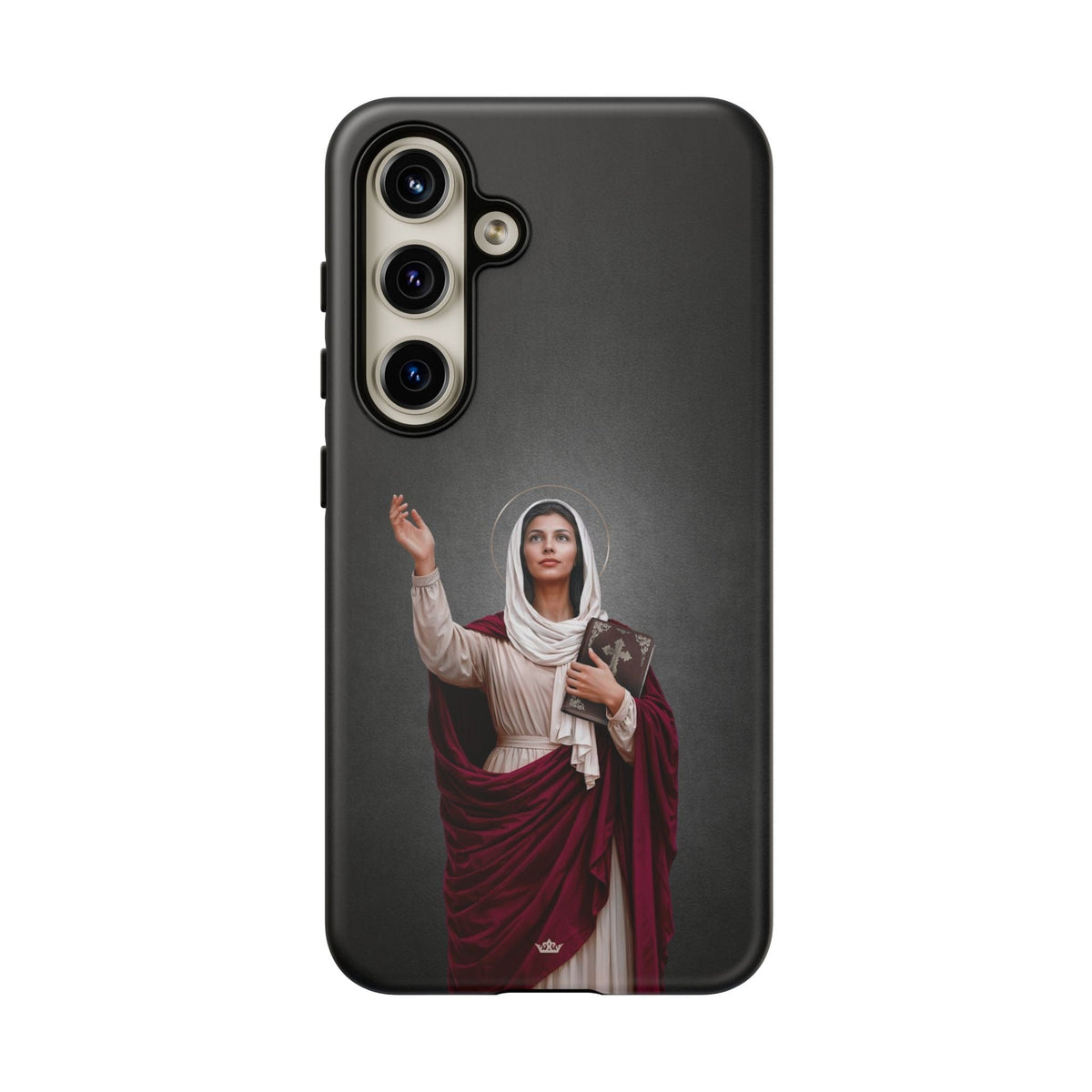 St. Monica Hard Phone Case (Dark) Copyright VENXARA