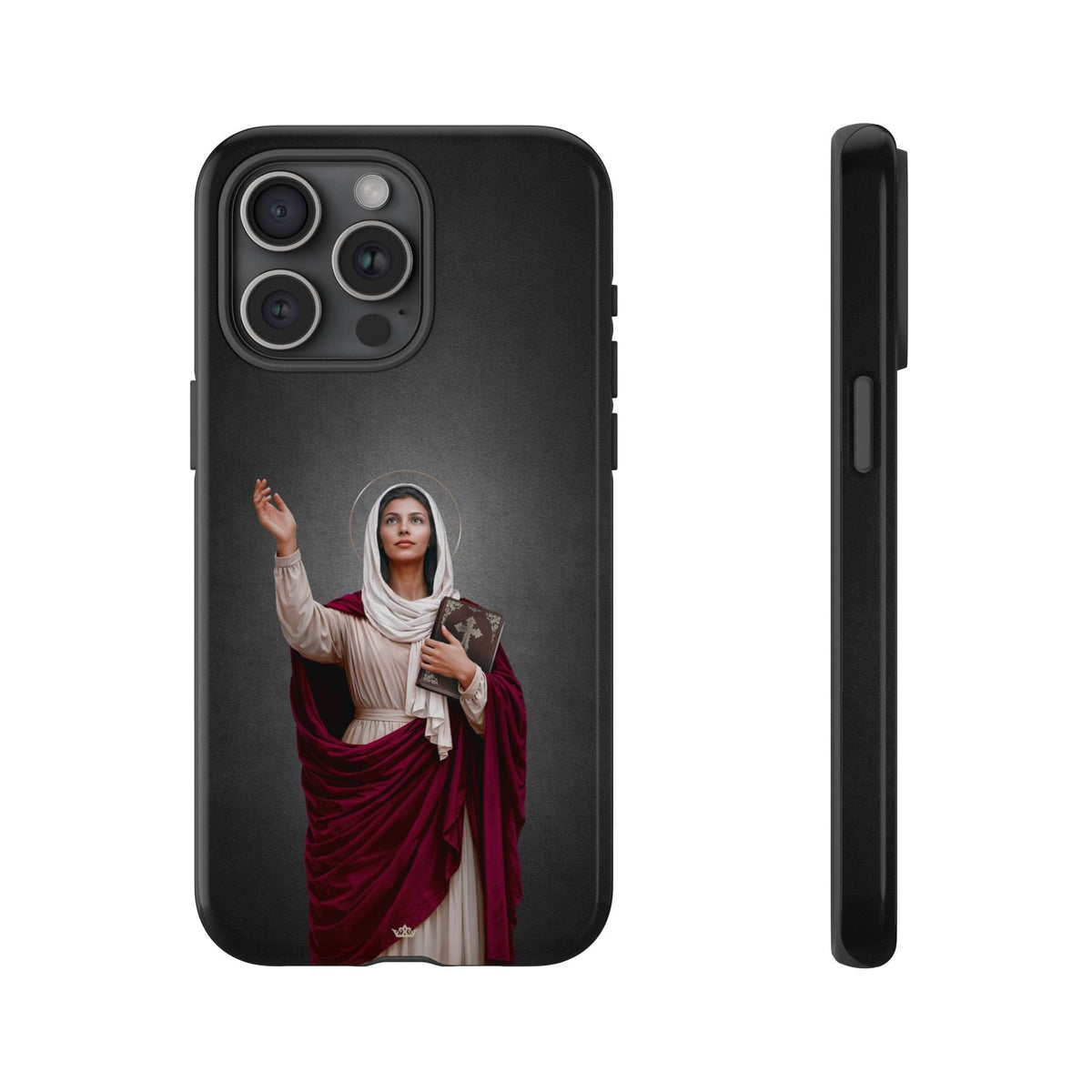 St. Monica Hard Phone Case (Dark) Copyright VENXARA