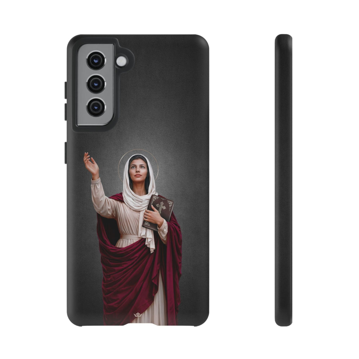 St. Monica Hard Phone Case (Dark) Copyright VENXARA