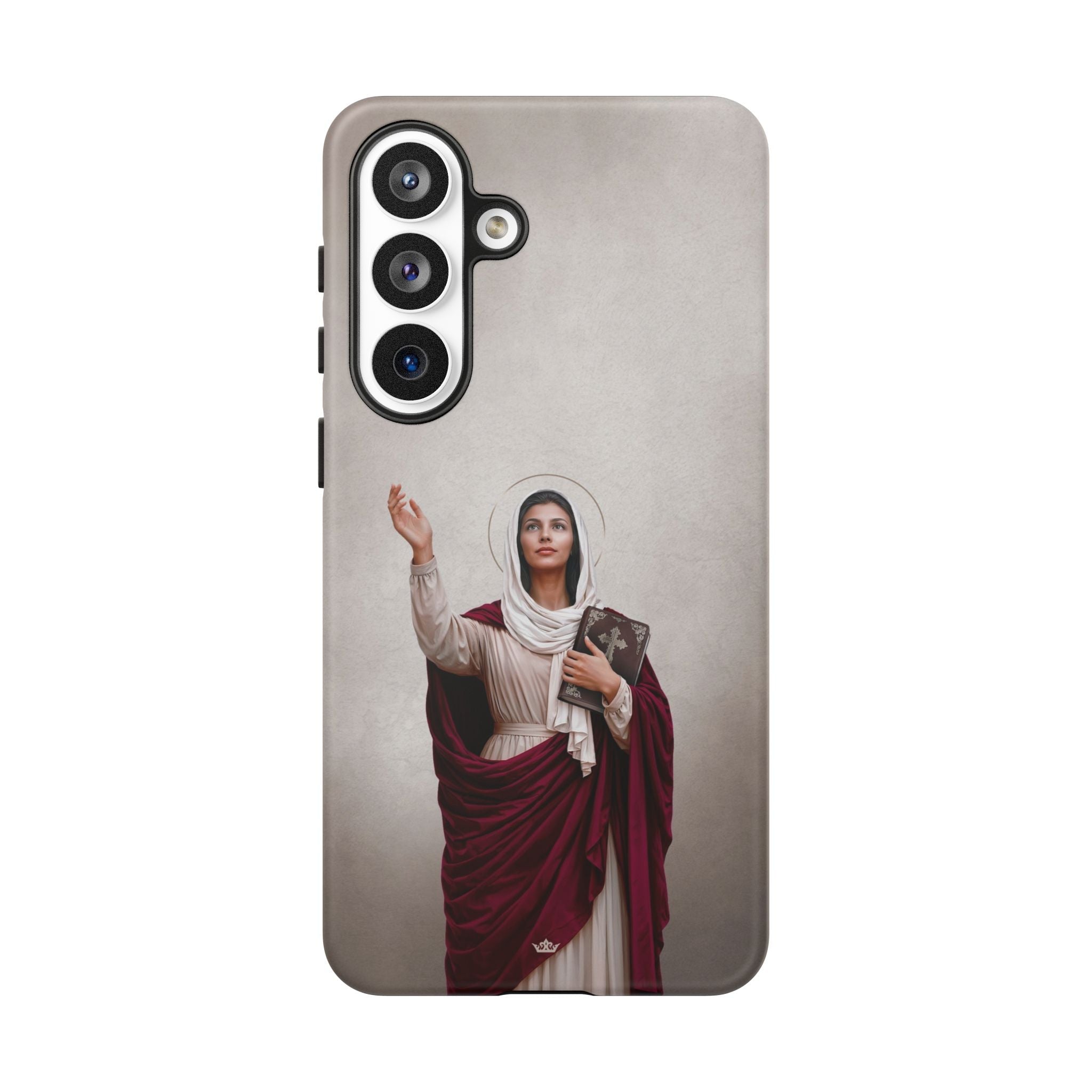 St. Monica Hard Phone Case (Light) - Venxara