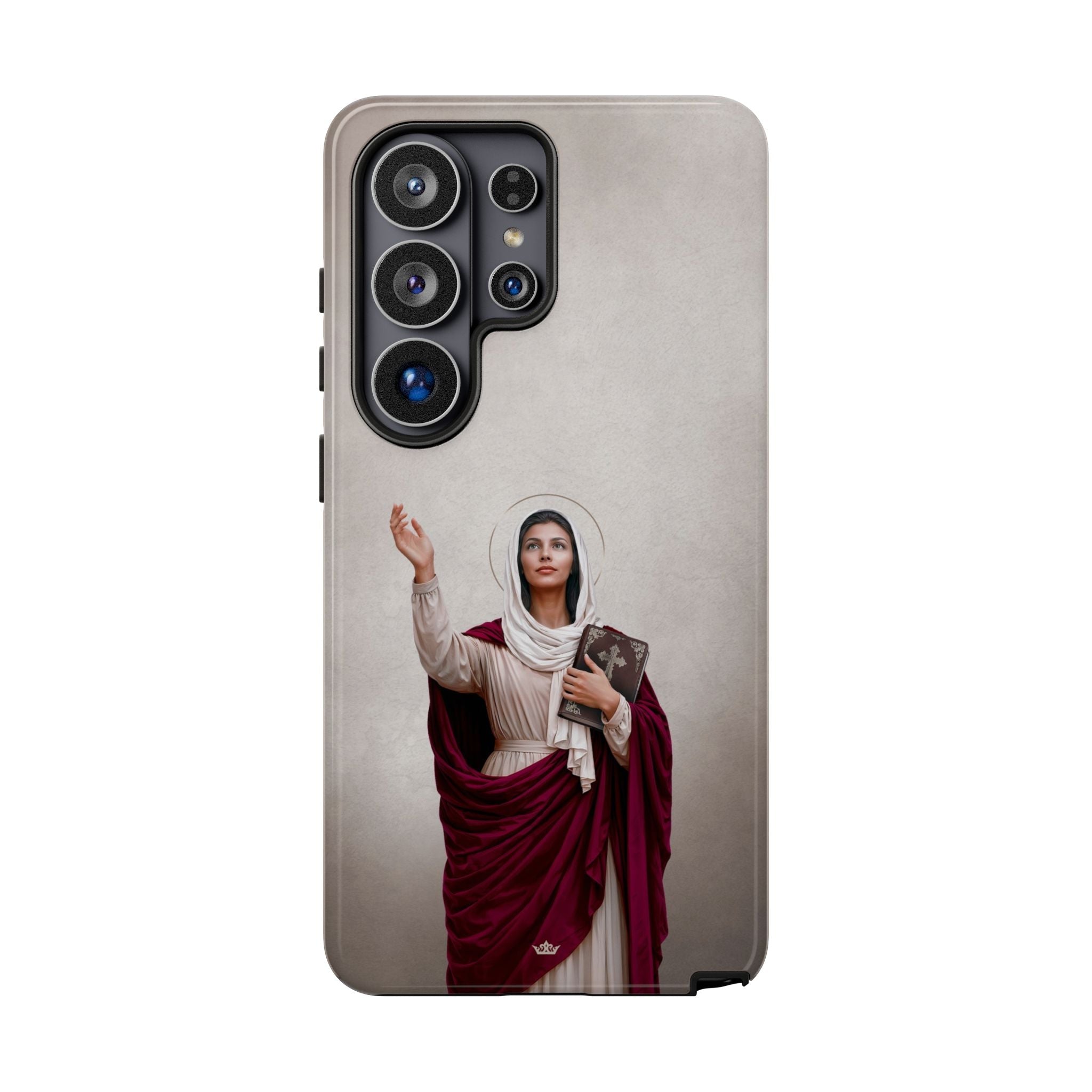 St. Monica Hard Phone Case (Light) - Venxara