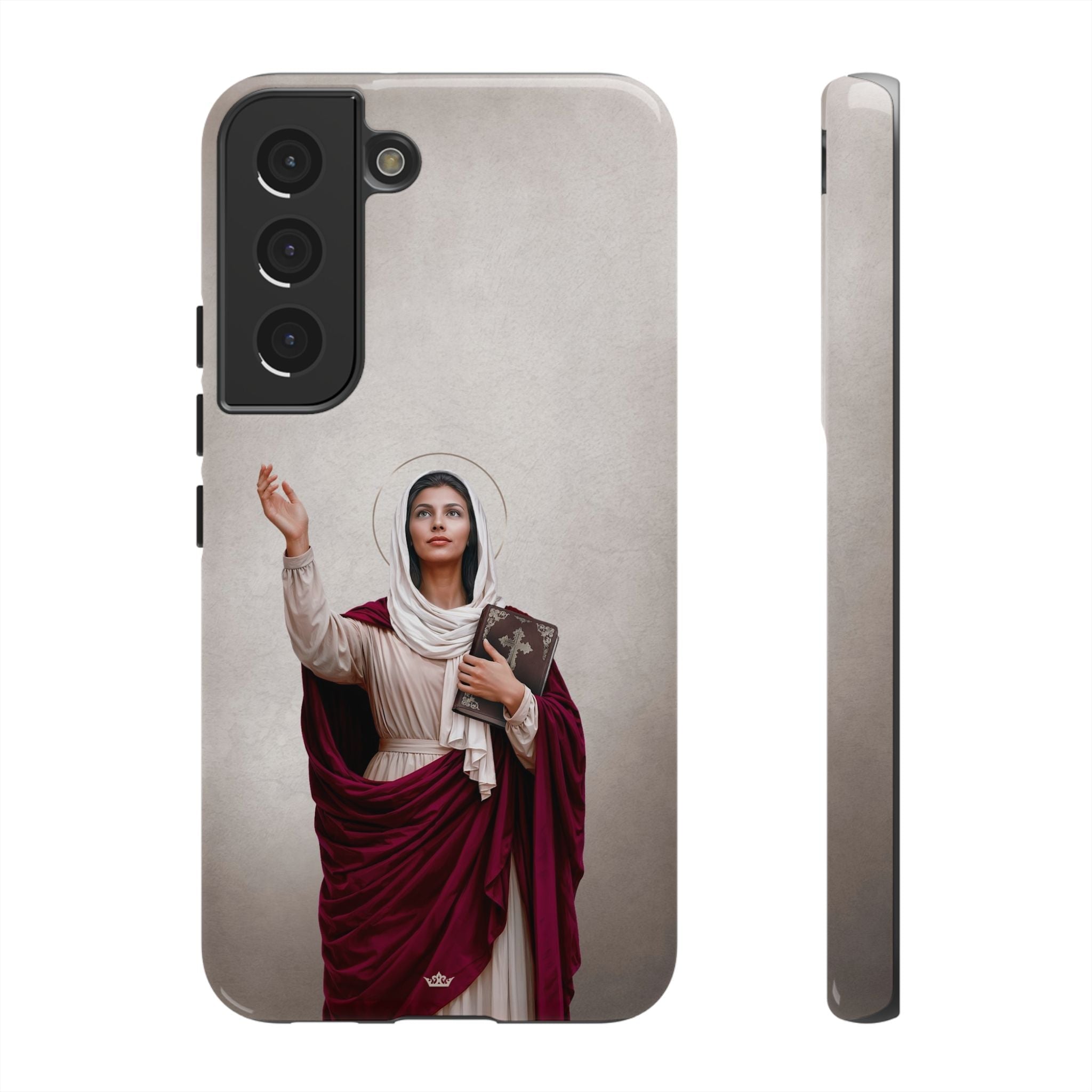 St. Monica Hard Phone Case (Light) - Venxara