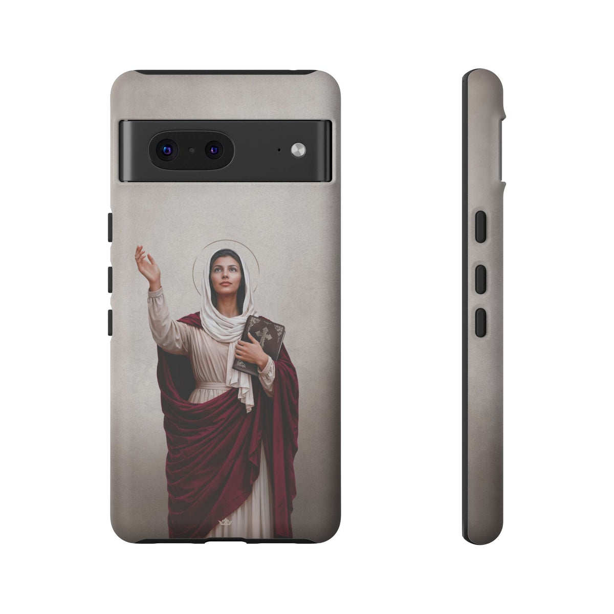 St. Monica Hard Phone Case (Light) Copyright VENXARA