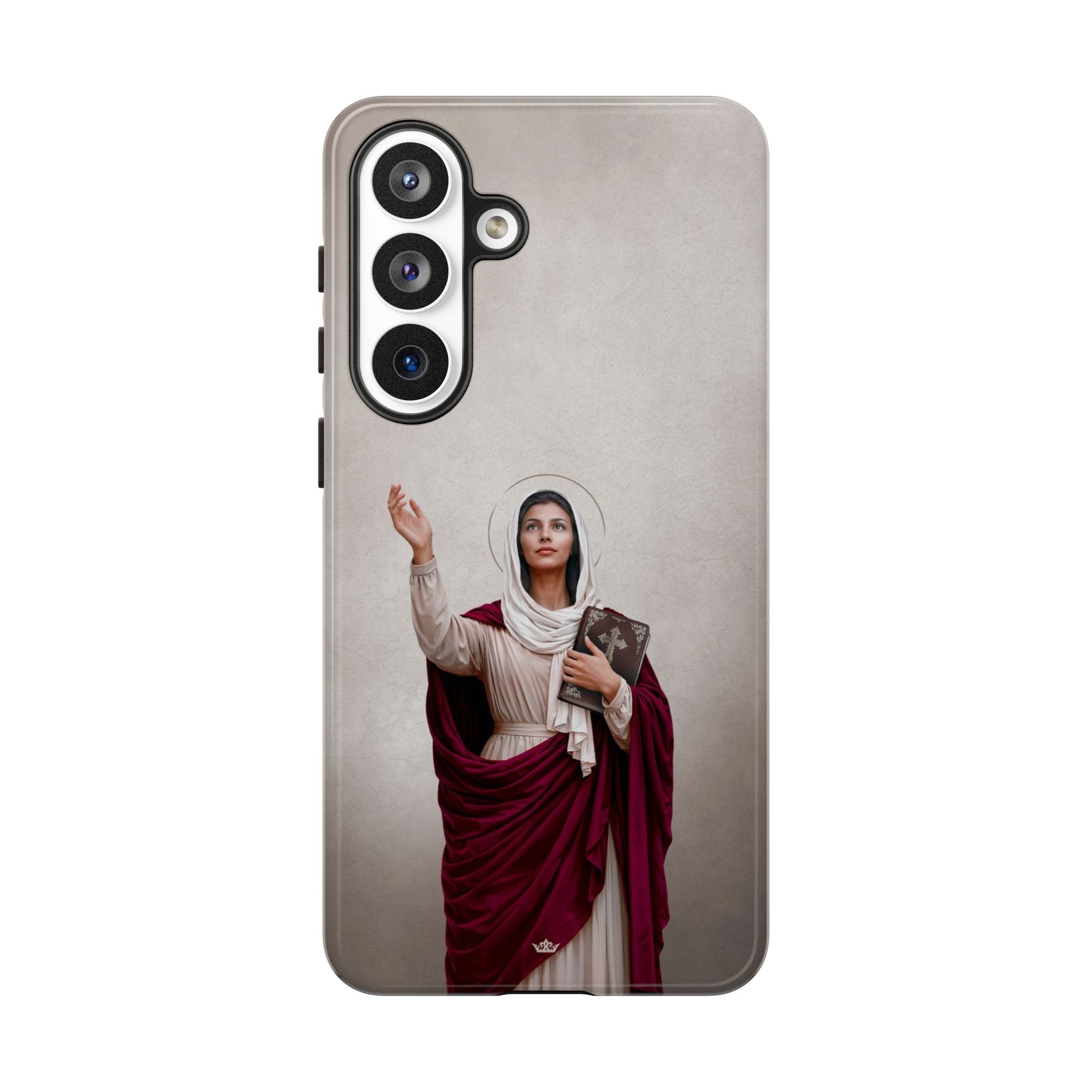 St. Monica Hard Phone Case (Light) - Venxara
