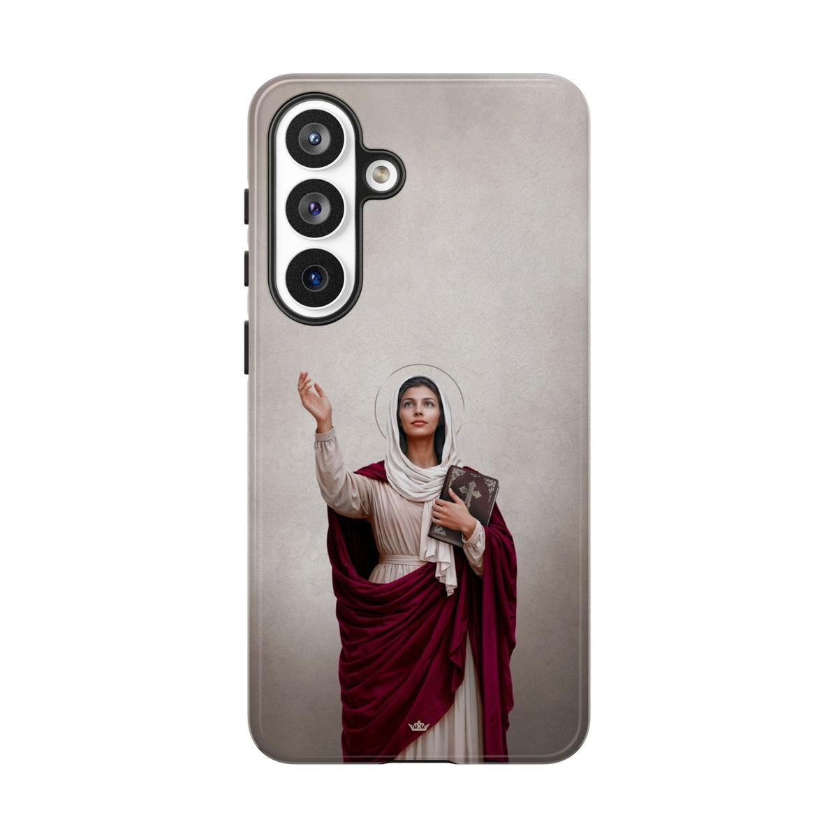 St. Monica Hard Phone Case (Light) Copyright VENXARA