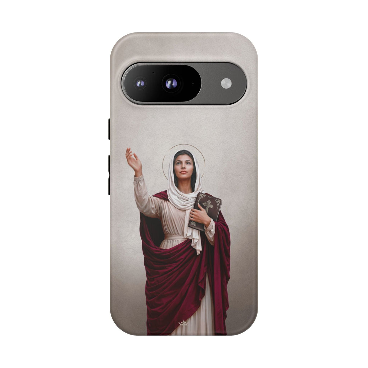 St. Monica Hard Phone Case (Light) Copyright VENXARA
