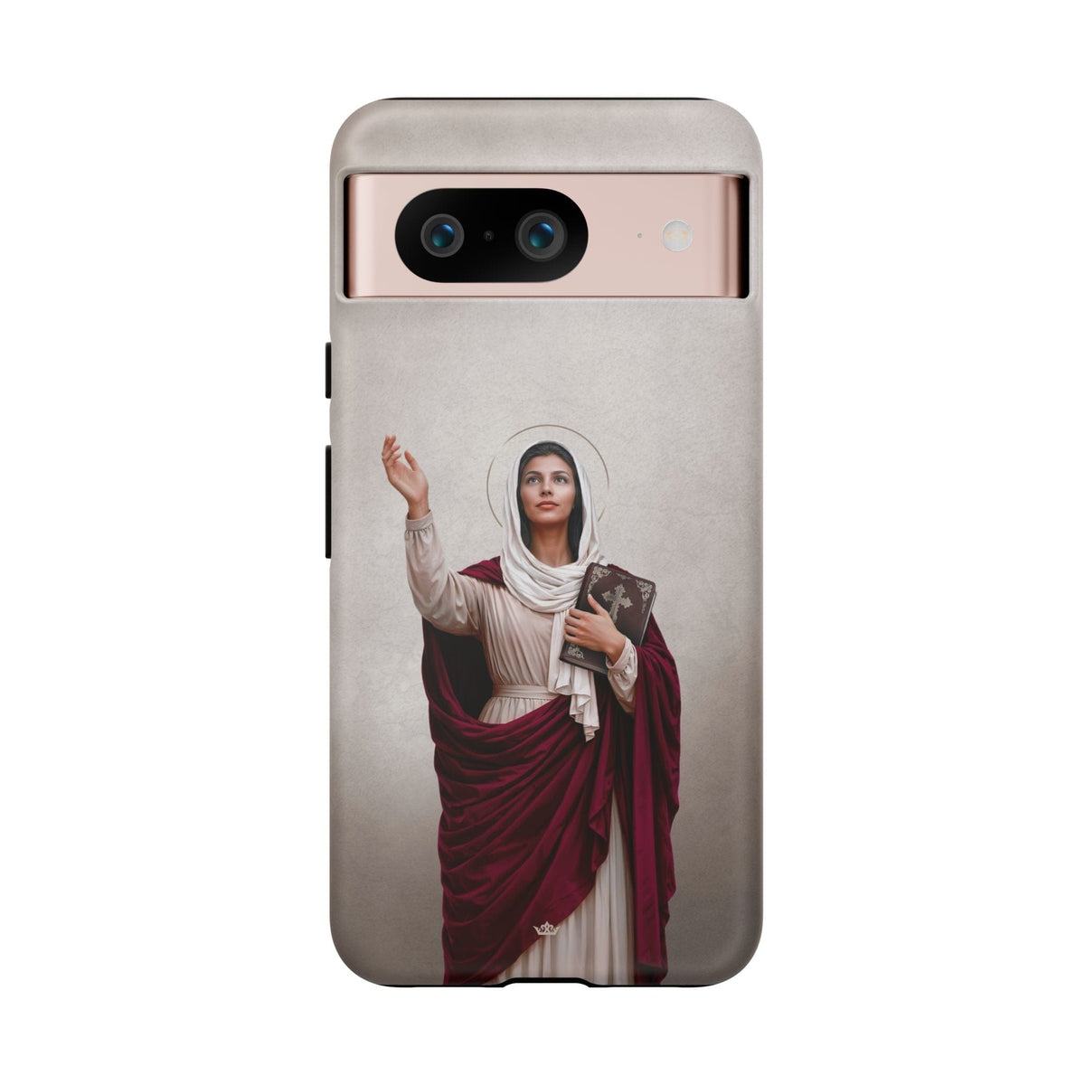 St. Monica Hard Phone Case (Light) Copyright VENXARA