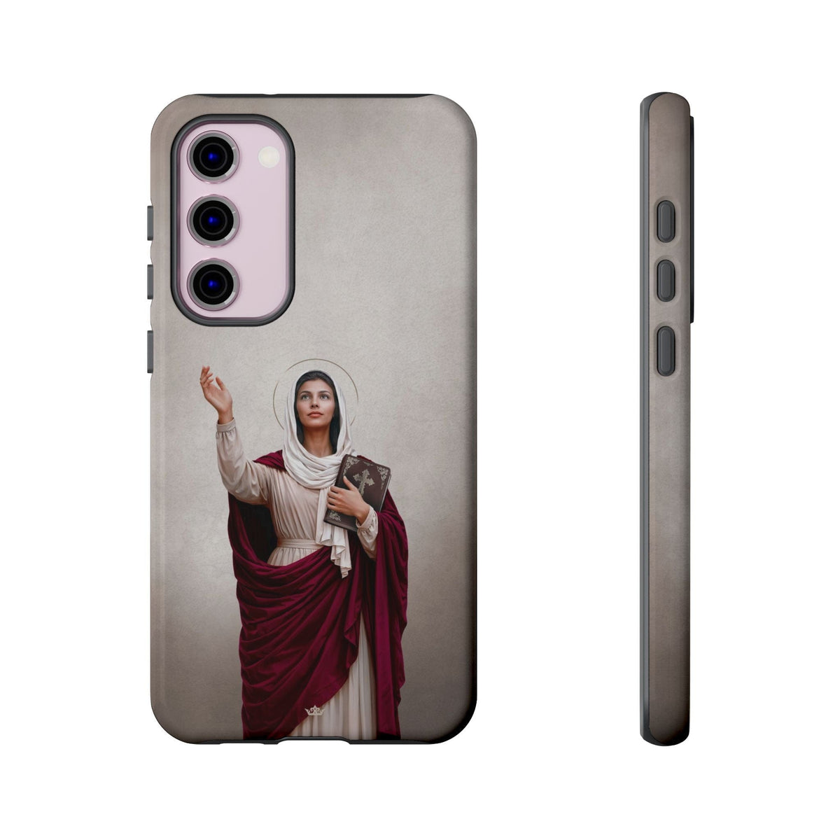 St. Monica Hard Phone Case (Light) Copyright VENXARA