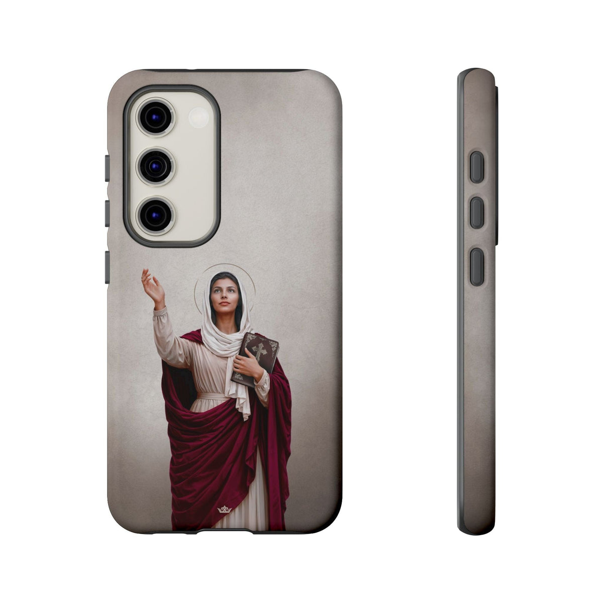 St. Monica Hard Phone Case (Light) Copyright VENXARA