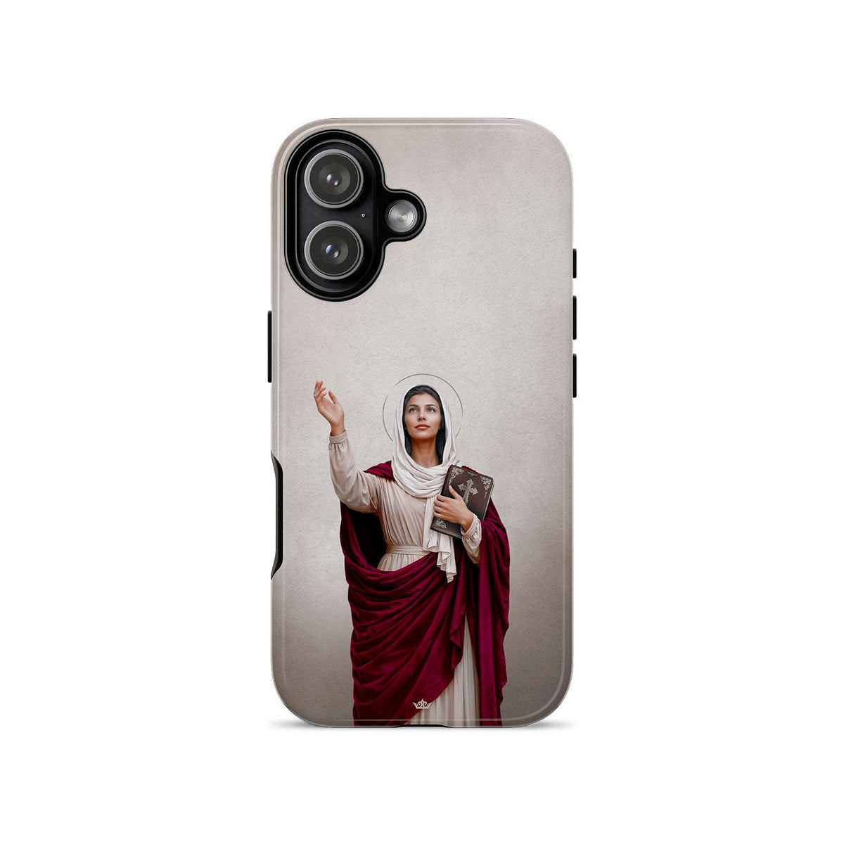 St. Monica Hard Phone Case (Light) Copyright VENXARA