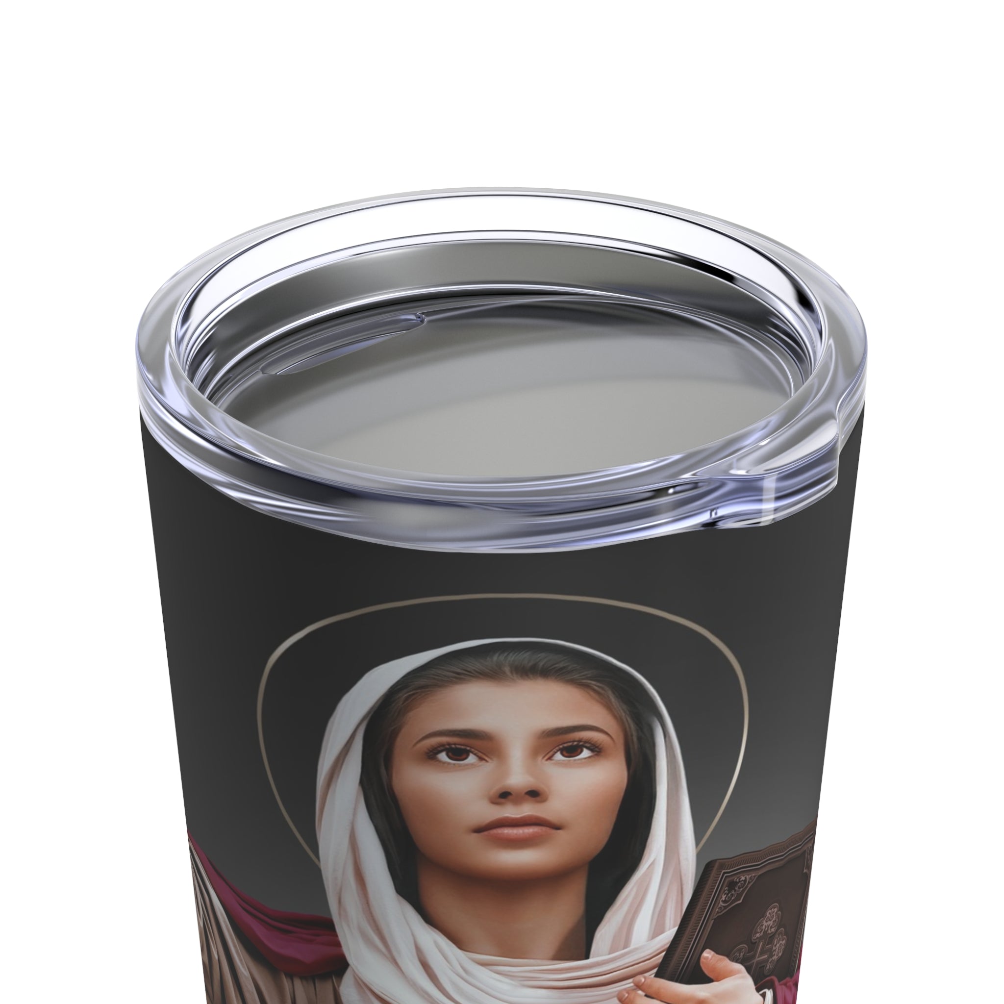 St. Monica Lord's Prayer Tumbler 20 oz. (Ash) - VENXARA®
