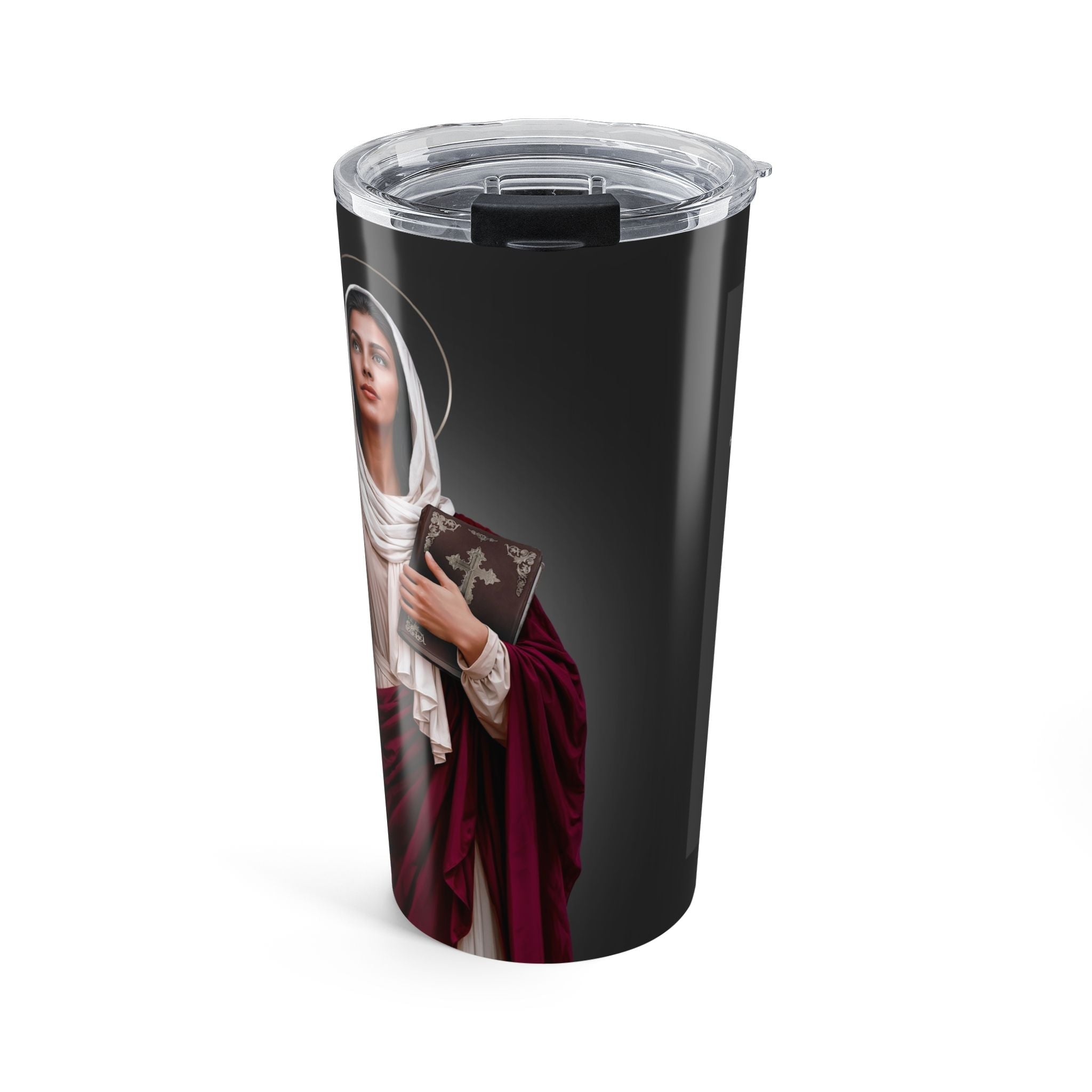 St. Monica Lord's Prayer Tumbler (Ash 20 oz) - Venxara