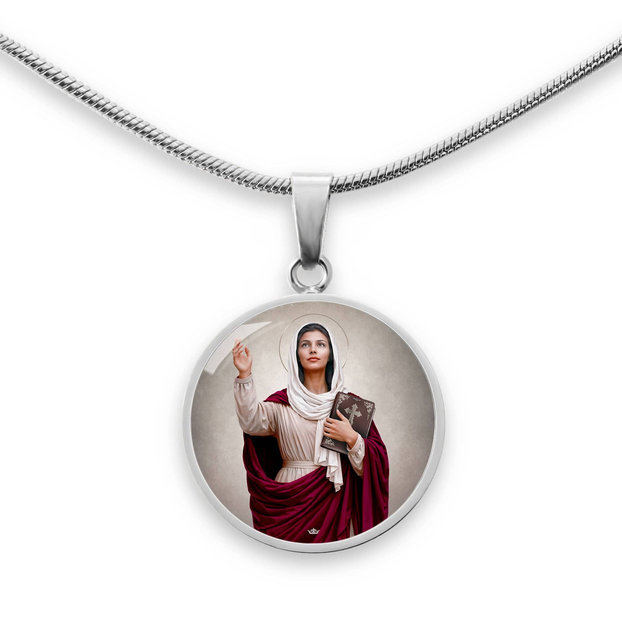 St. Monica Pendant Necklace Copyright VENXARA